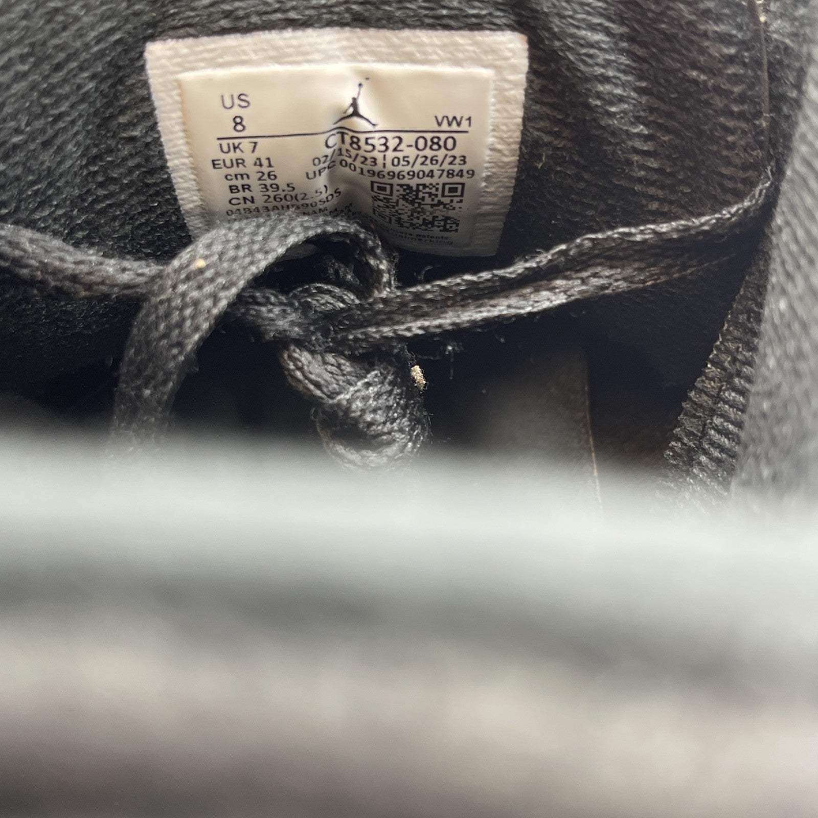 Size 8 - Jordan 3 Retro 2023 Mid Fear Grey Suede (CT8532-080)