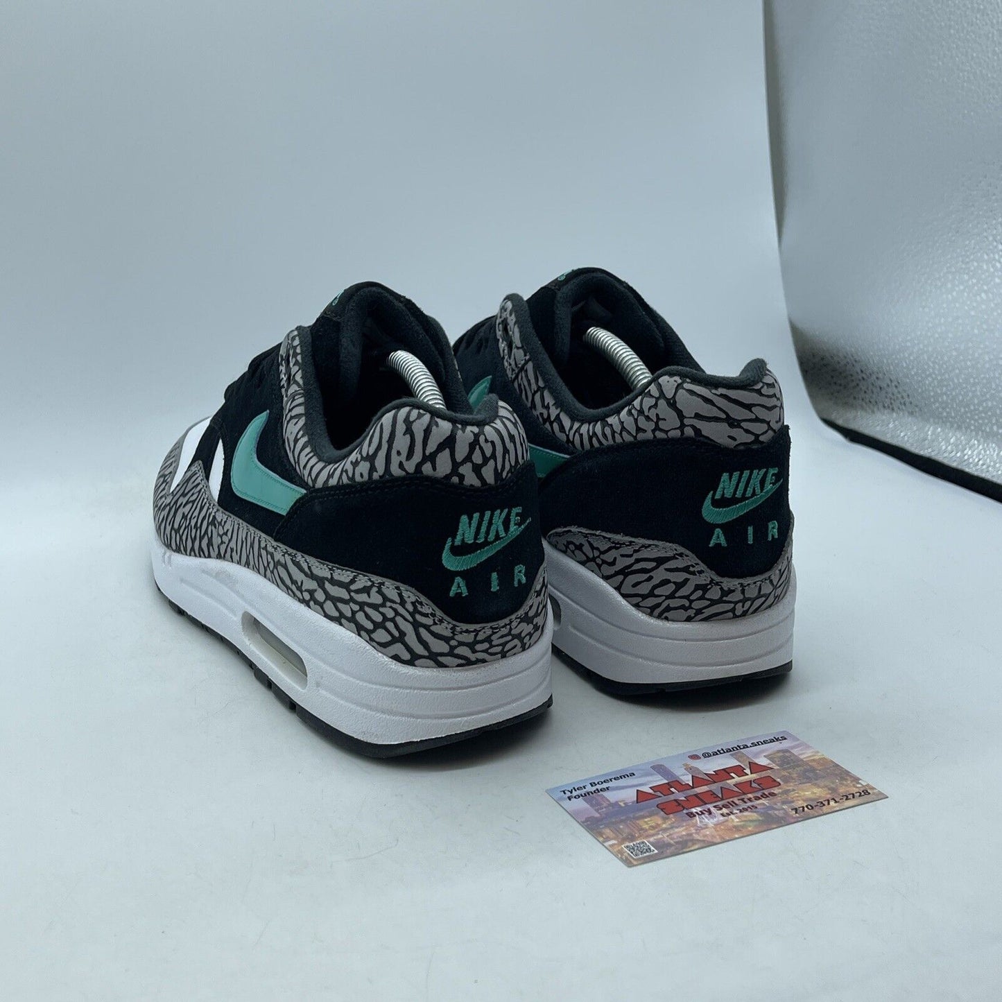Size 10.5 - Nike Atmos x Air Max 1 Retro 2017 Elephant Suede Leather (908366-001