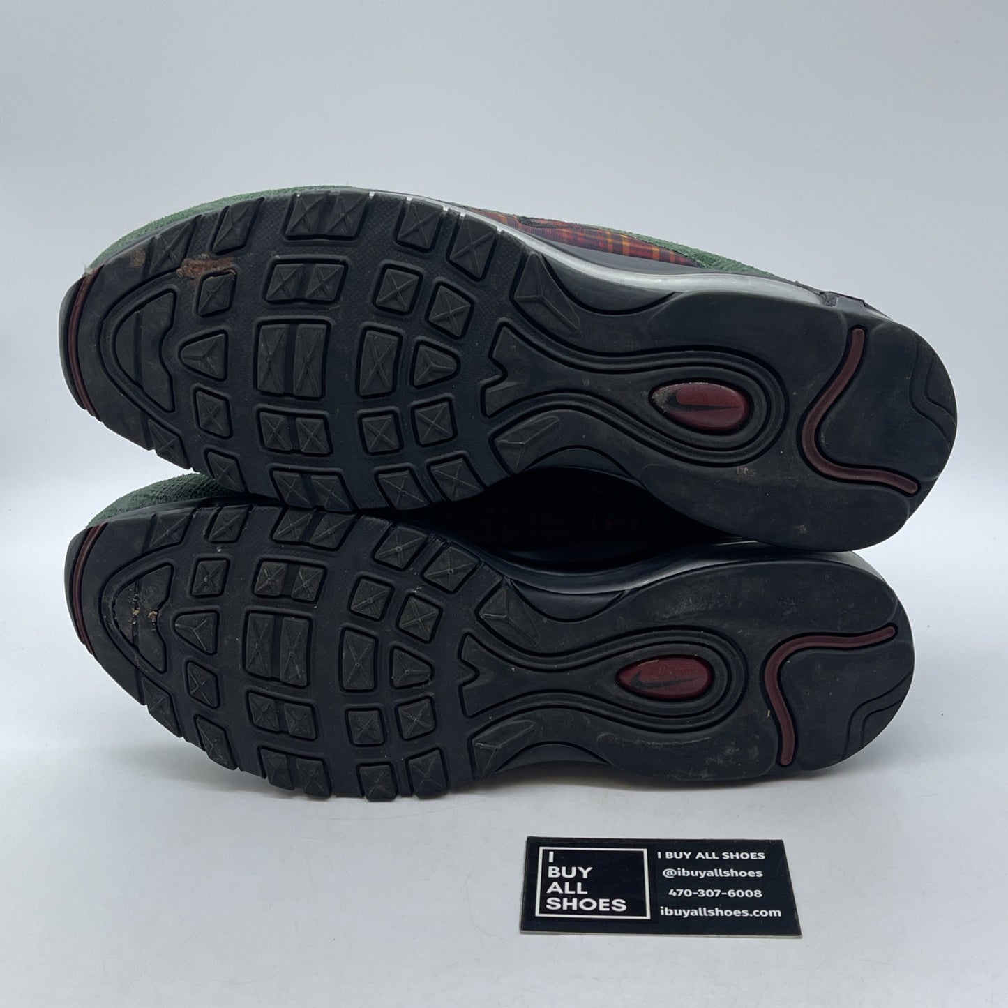 Size 11.5 - Nike Air Max 97 NRG Jacket Pack Green Black Suede (AT6145-600)