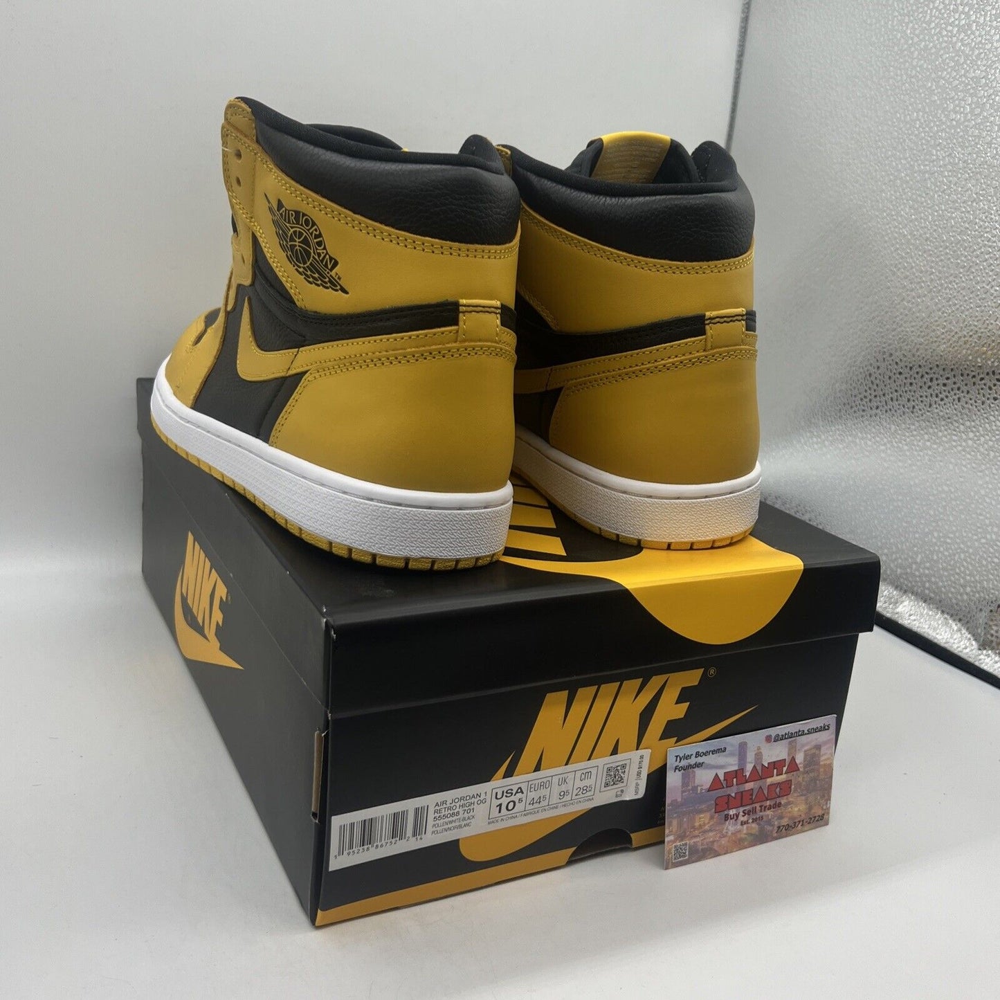 Size 10.5 - Jordan 1 Retro OG High Pollen Brand New Og All