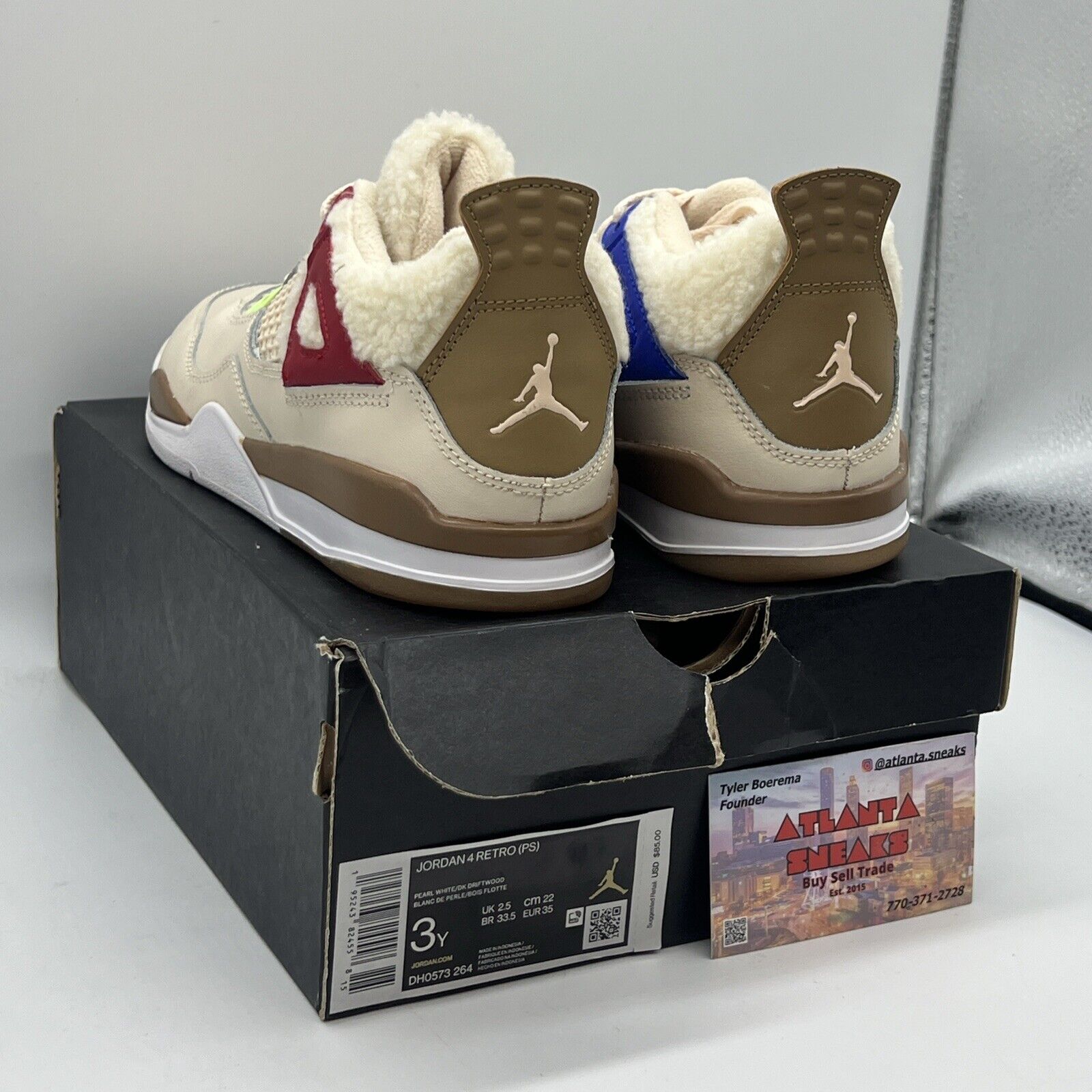 [DH0573-264] Preschool Air Jordan Retro 4 'Where the Wild Things Are' (PS)