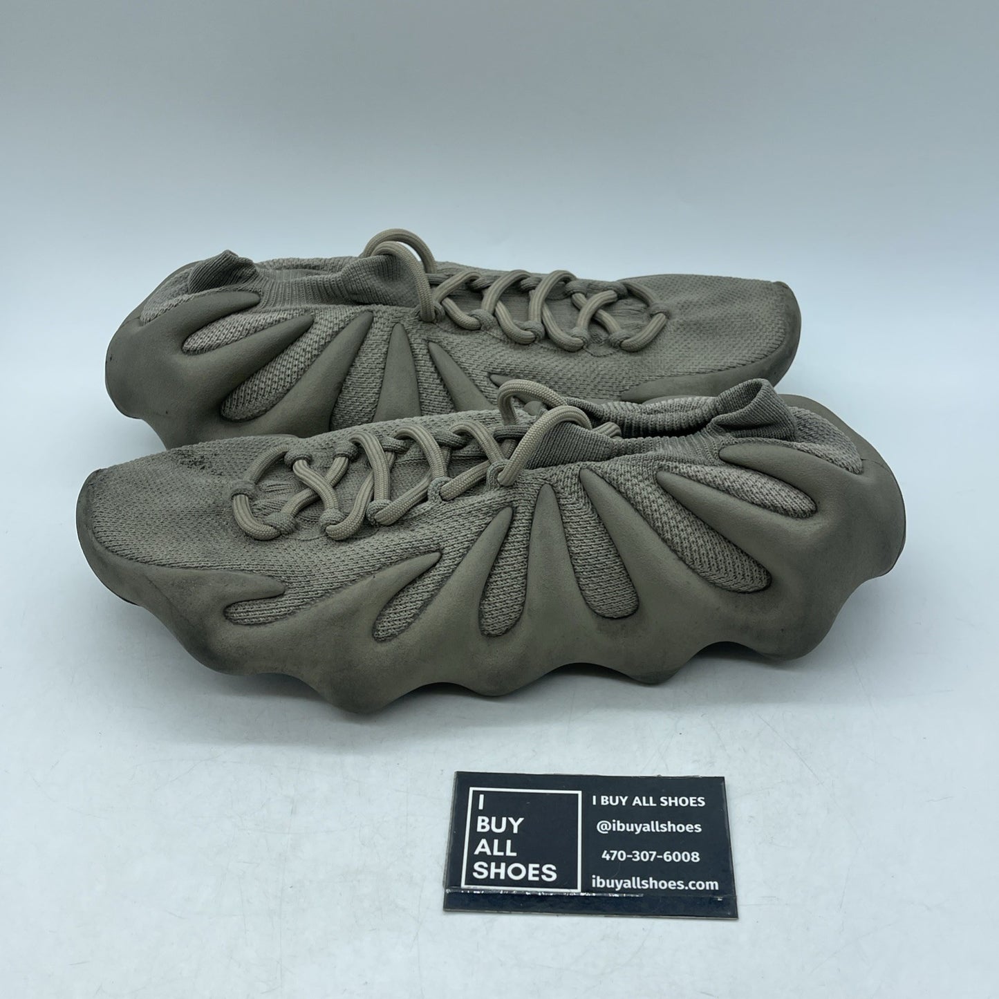 Size 10.5 - Adidas Yeezy 450 Stone Flax Brown Suede (ID1623)