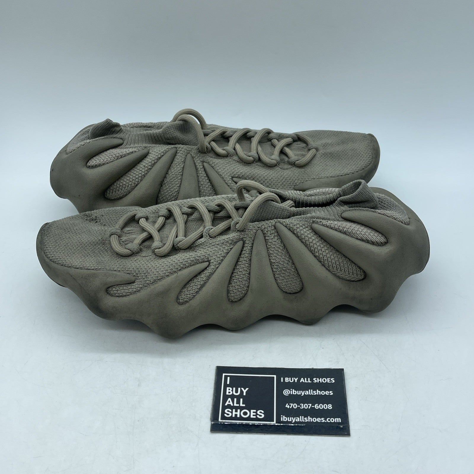 Size 10.5 - Adidas Yeezy 450 Stone Flax Brown Suede (ID1623)