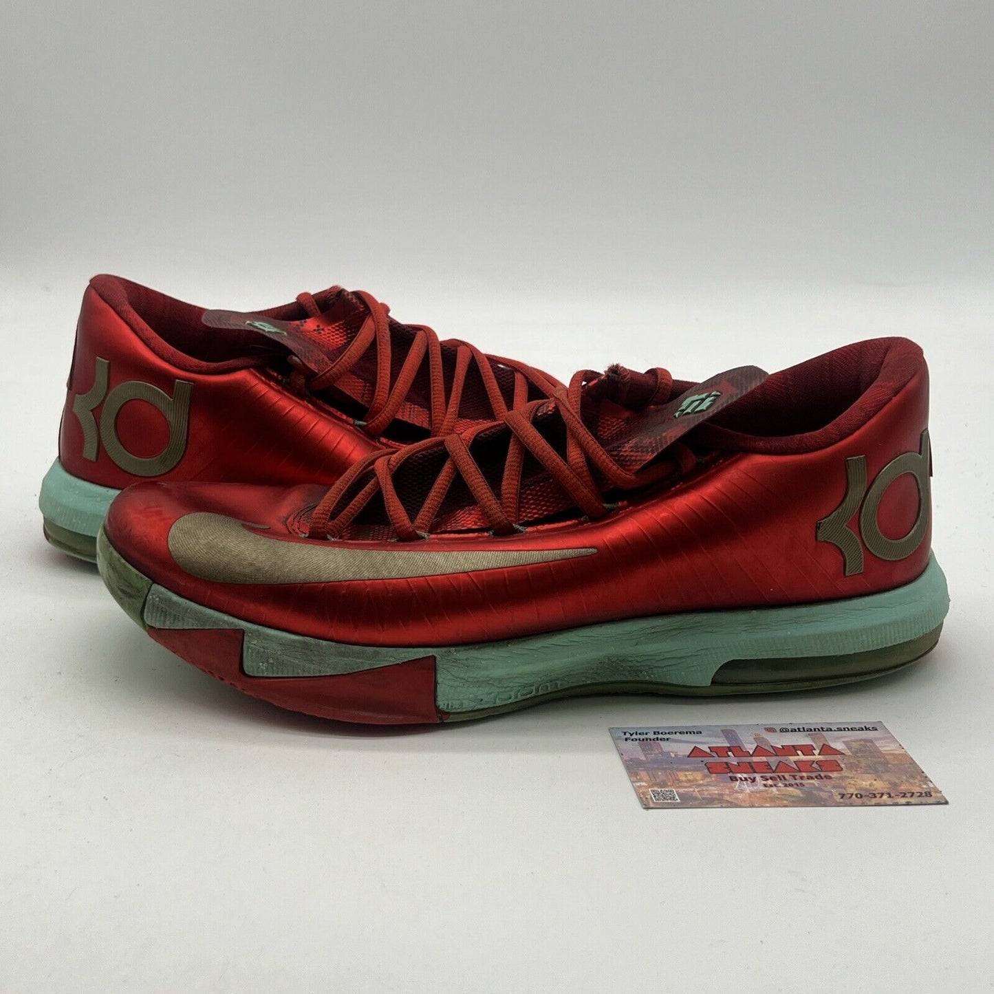 Size 9.5 - Nike KD 6 Christmas - (599424-601)