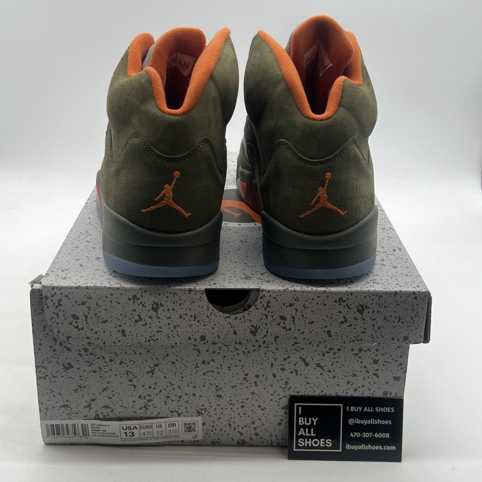 Size 13 - Air Jordan 5 Retro 2024 Olive (DD0587-308)