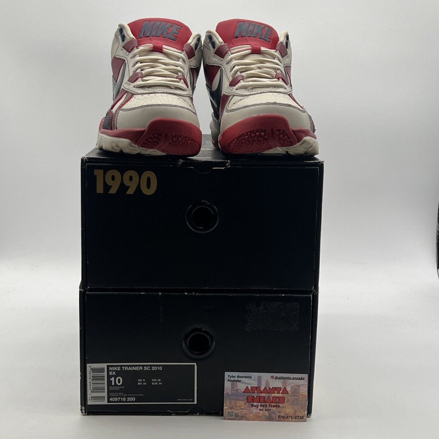 Size 10 - Nike Air Trainer SC 2010 BX 20th Anniversary Pack (409718-200)