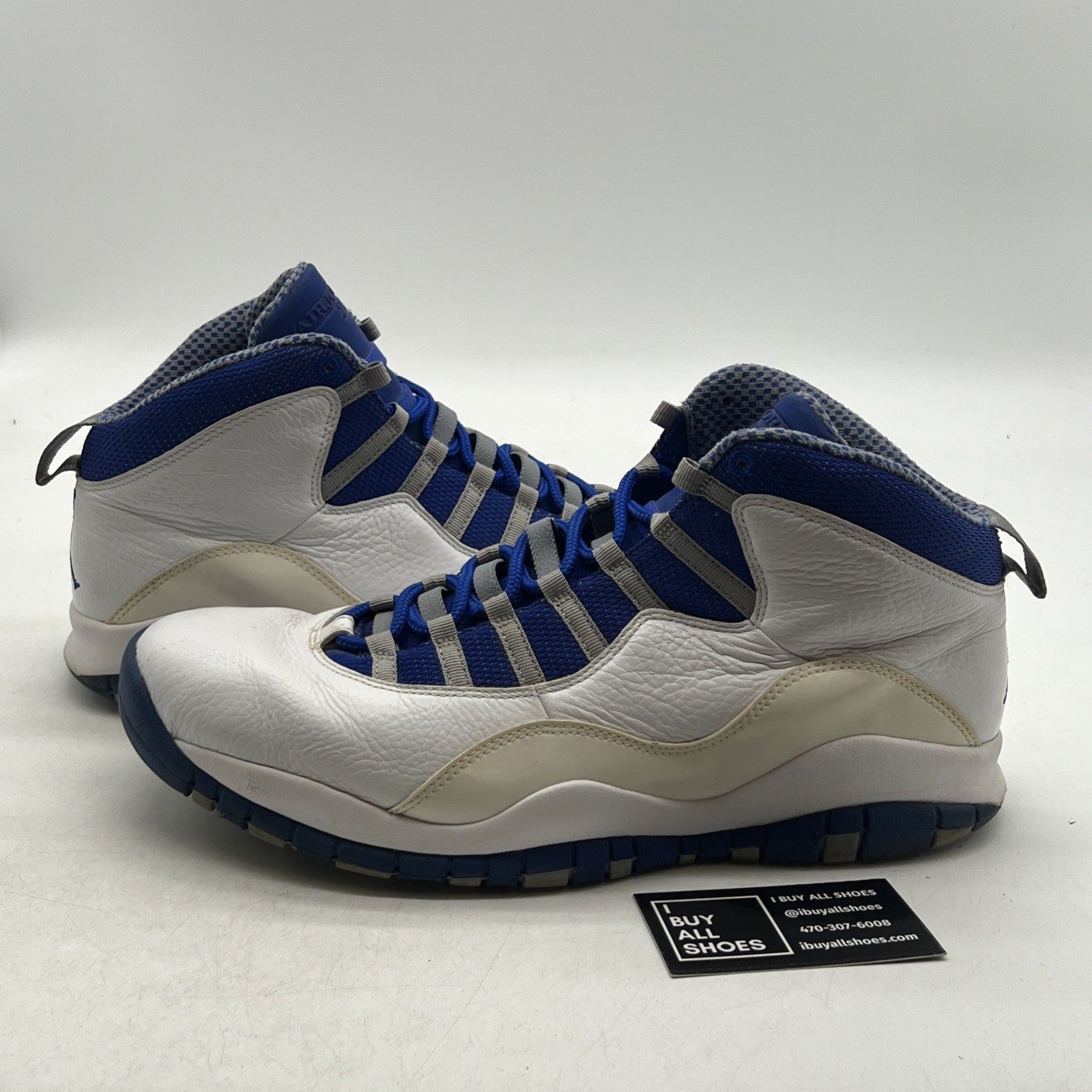 Size 13 - Air Jordan 10 Retro TXT Old Royal (487214-107)