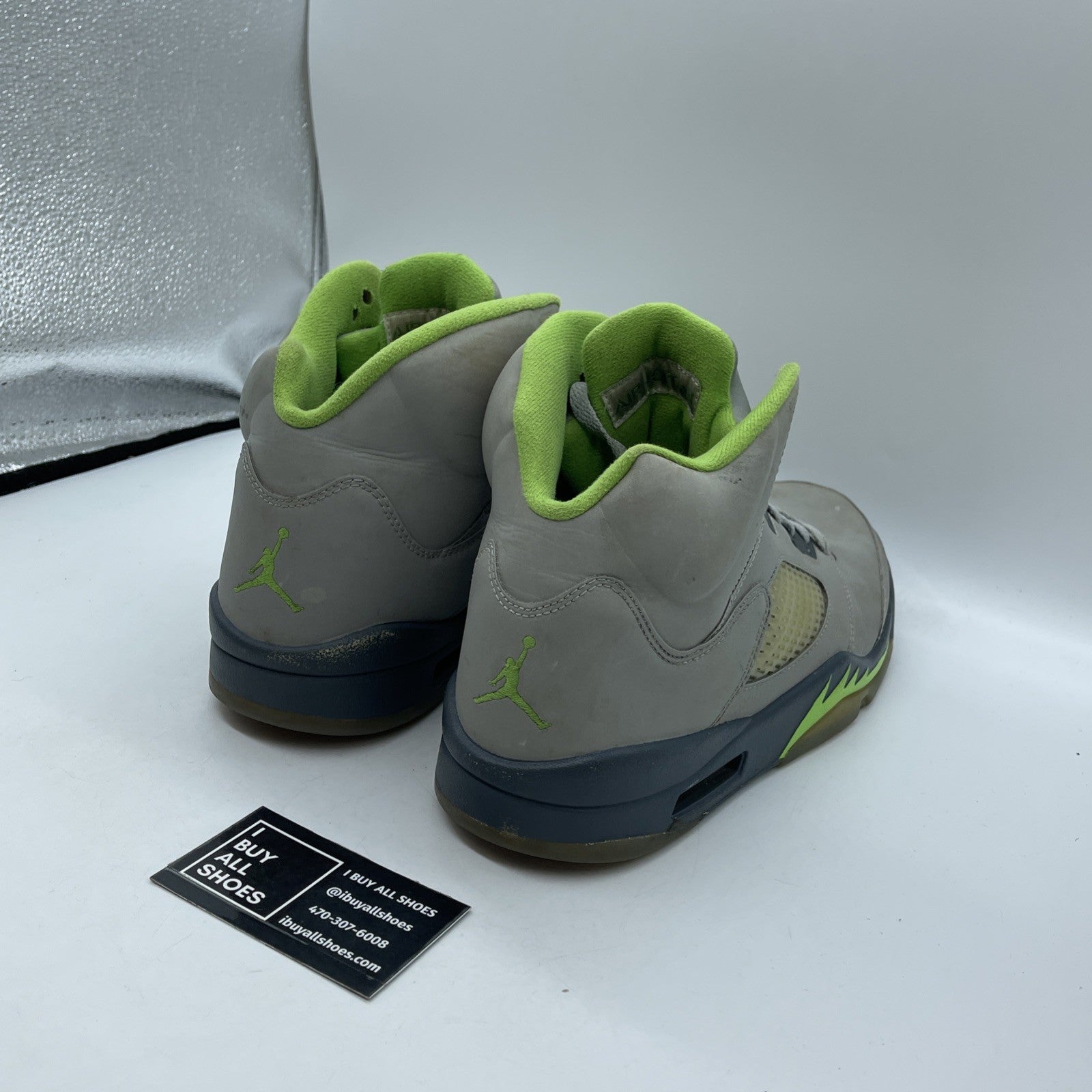 Size 11.5 - Air Jordan 5 Retro Green Bean (DM9014-003)