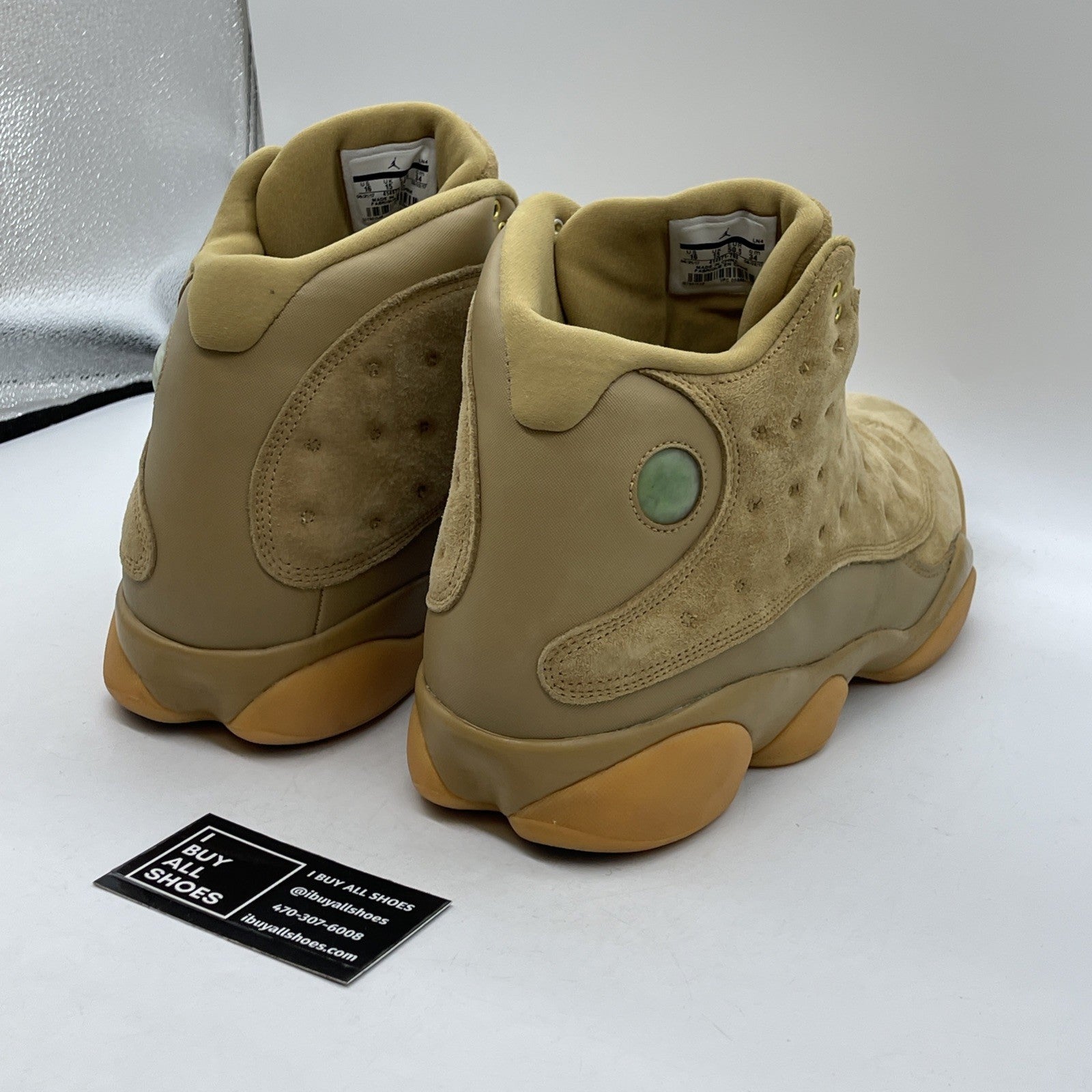 Size 16 - Air Jordan 13 Retro Wheat Brown Suede (414571-705)