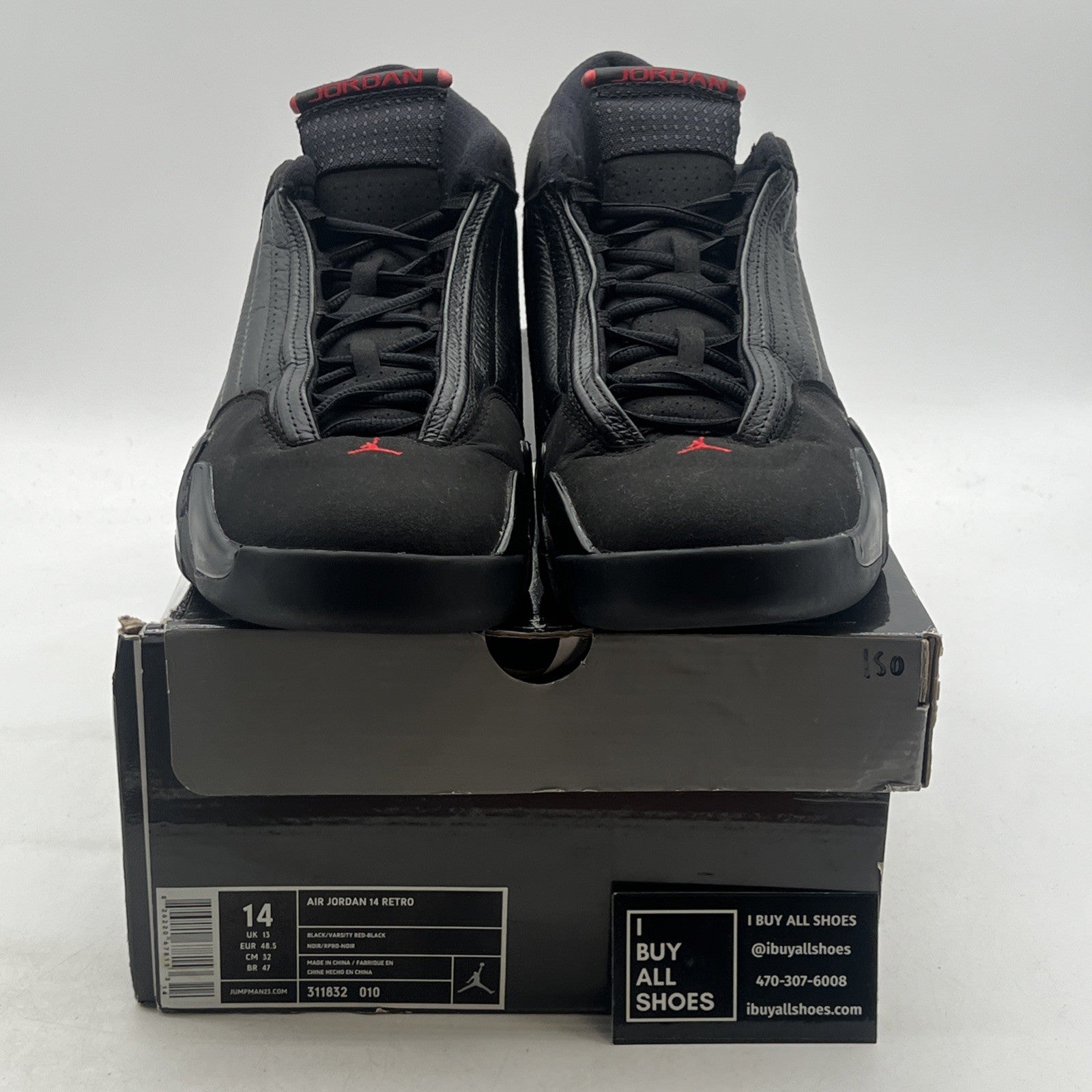 Size 14 - Air Jordan 14 Retro 2011 Last Shot (311832-010)
