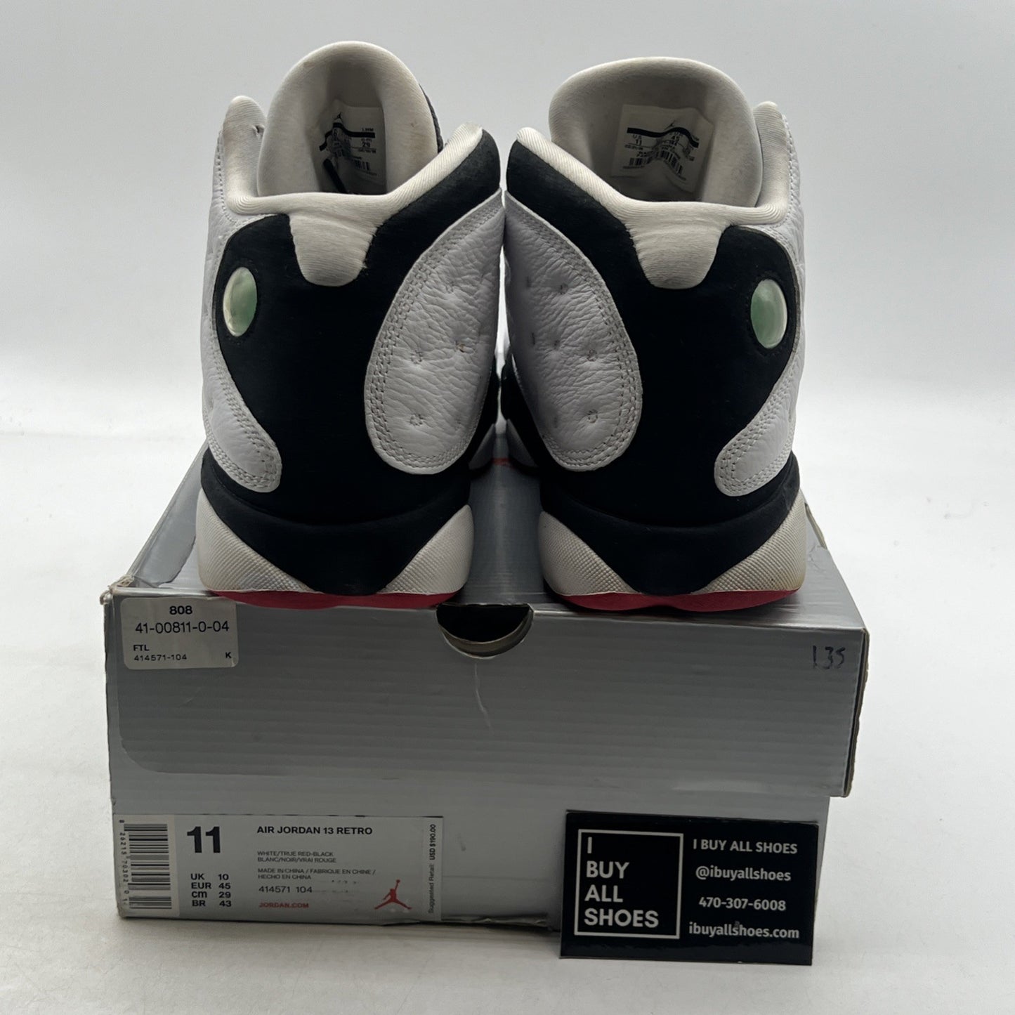 Size 11 - Air Jordan 13 Retro He Got Game 2018 (414571-104)