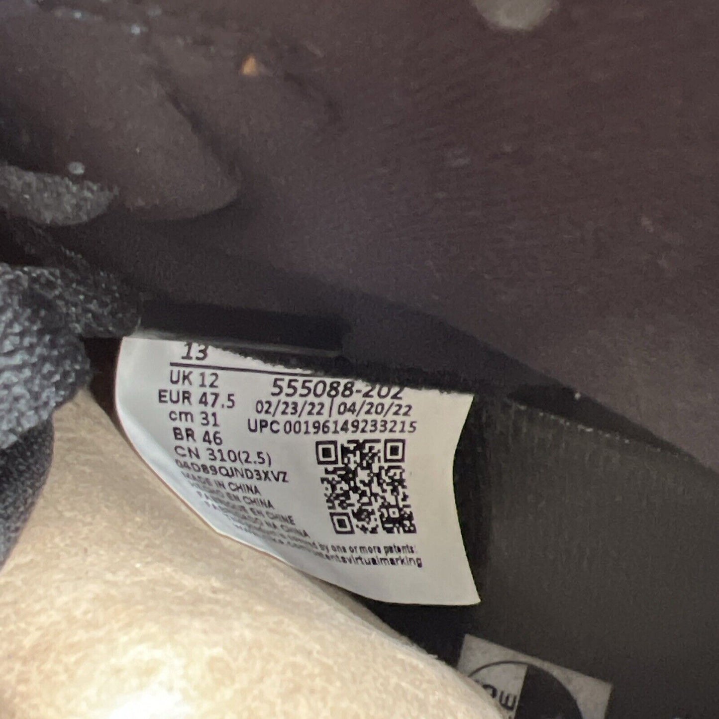 Size 13 - Air Jordan 1 Retro High OG Heirloom 2022 (555088-202)