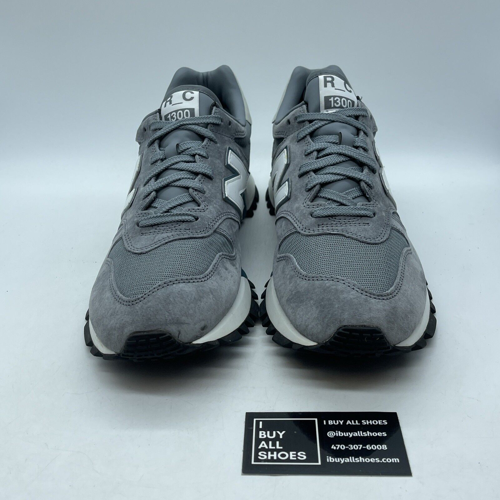 Size 13 - New Balance 1300 Grey Black Blue White Sede Leather (MS1300GG)