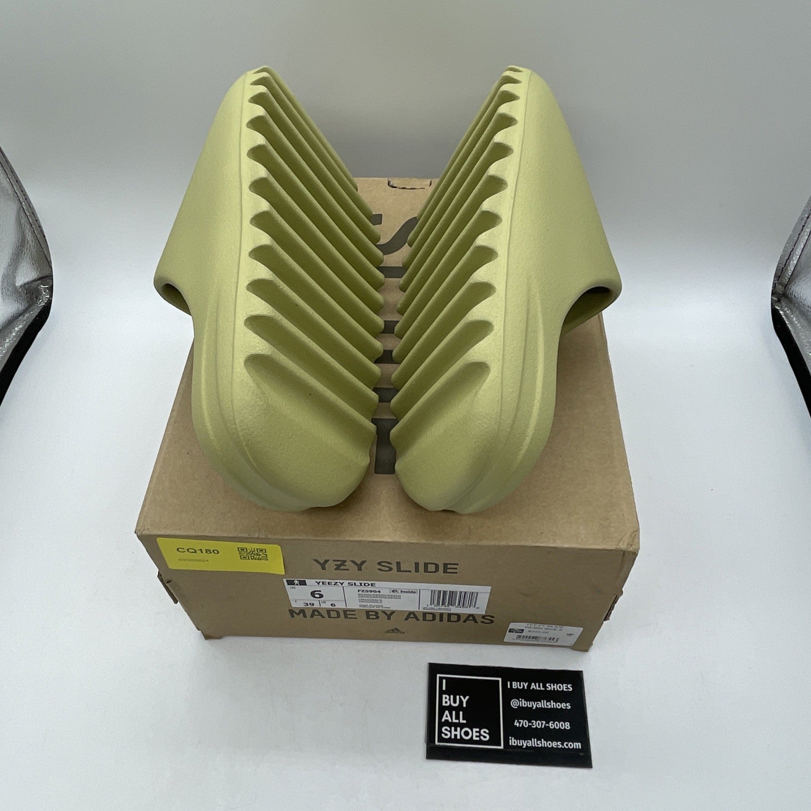 Size 6 - Adidas Yeezy Slide Resin 2022 (FZ5904)