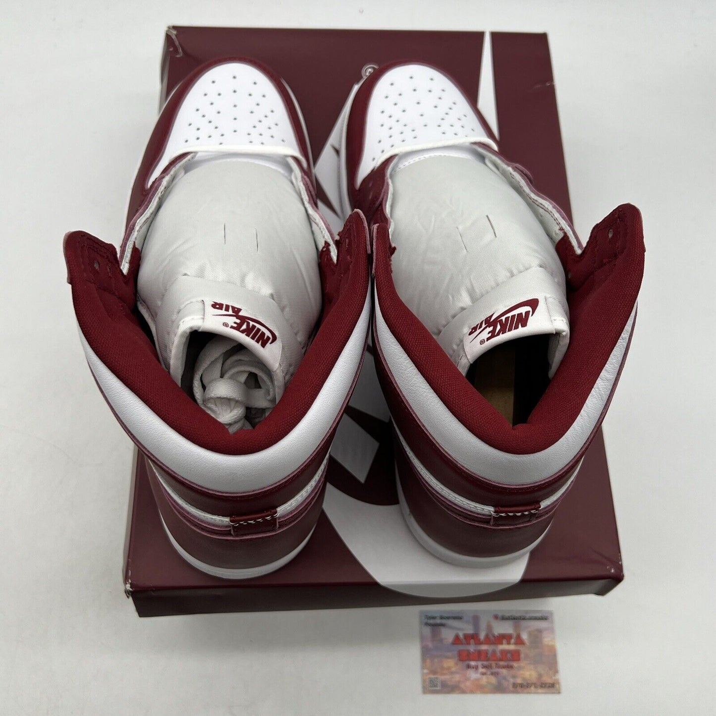 Size 11.5 - Air Jordan 1 Retro OG High Artisanal Red Leather (DZ5485-160)