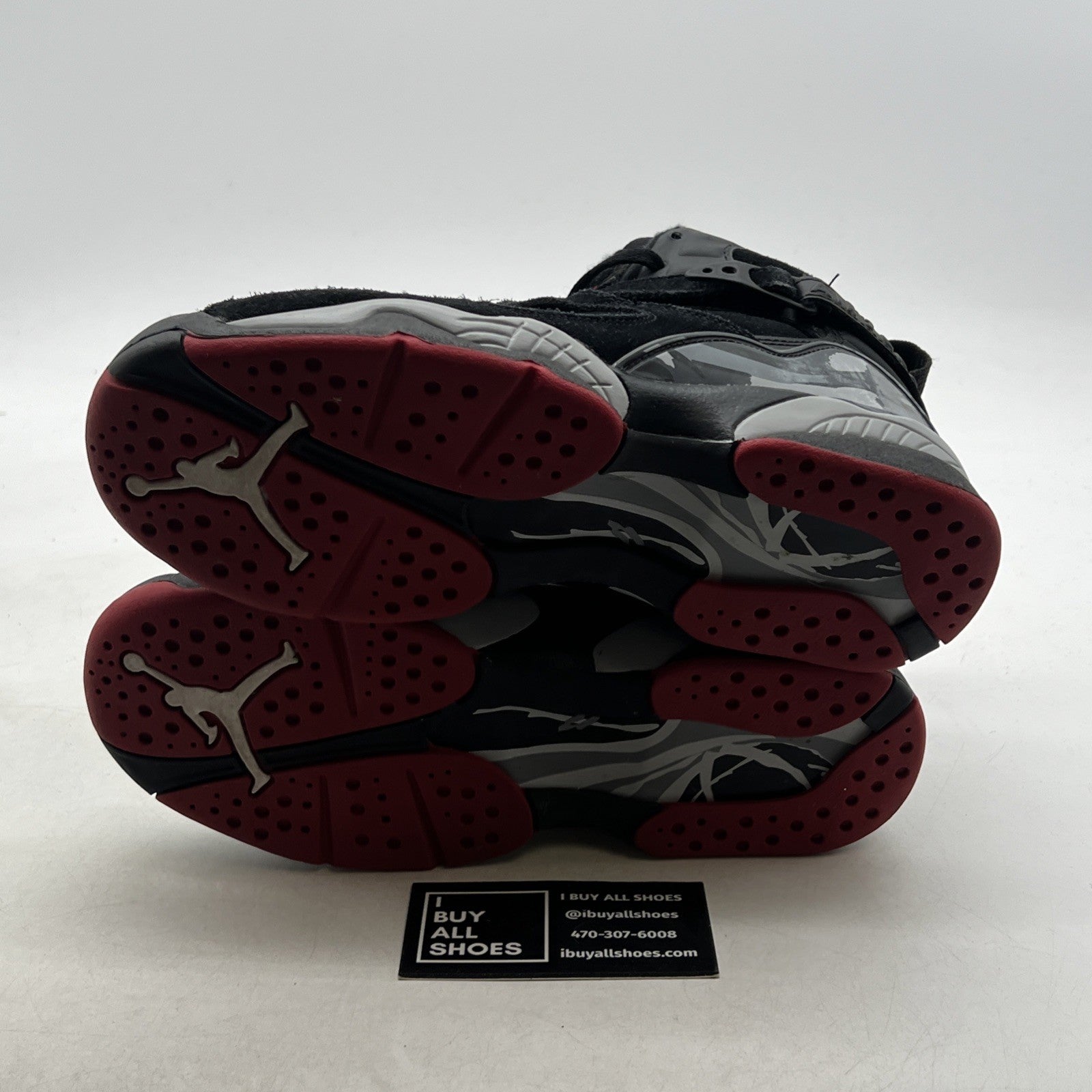 Size 5Y - Air Jordan 8 Retro Bred (305368-022)