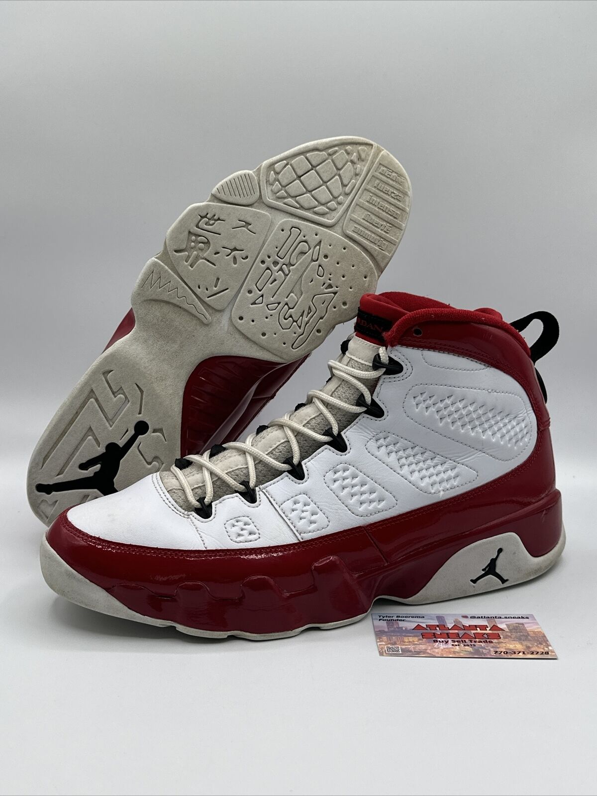 Size 12 - Jordan 9 Retro Gym Red 2019