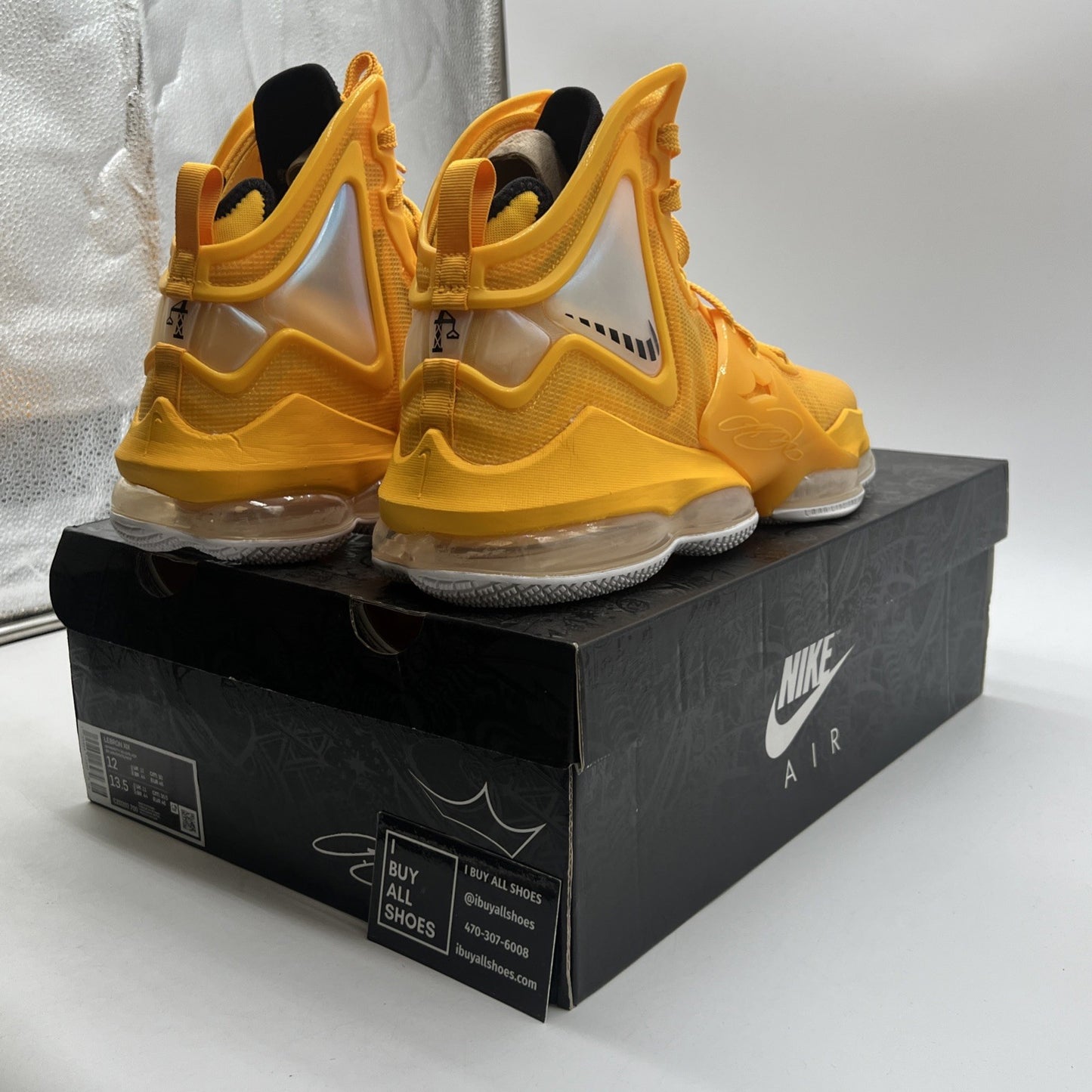Size 12 - Nike LeBron 19 Hard Hat (CZ0203-700)