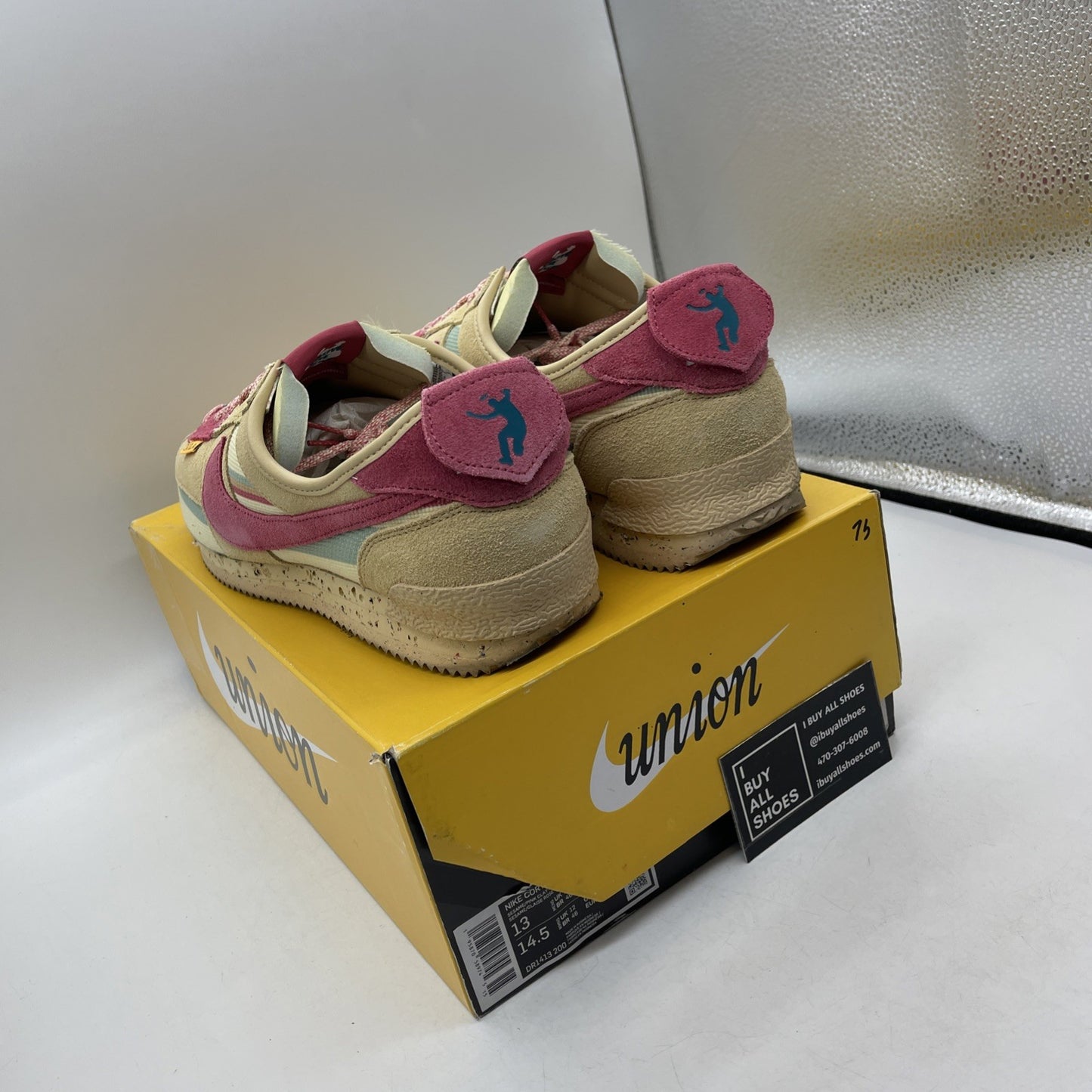 Size 13 - Nike Union LA x Cortez SP Sesame (DR1413-200)