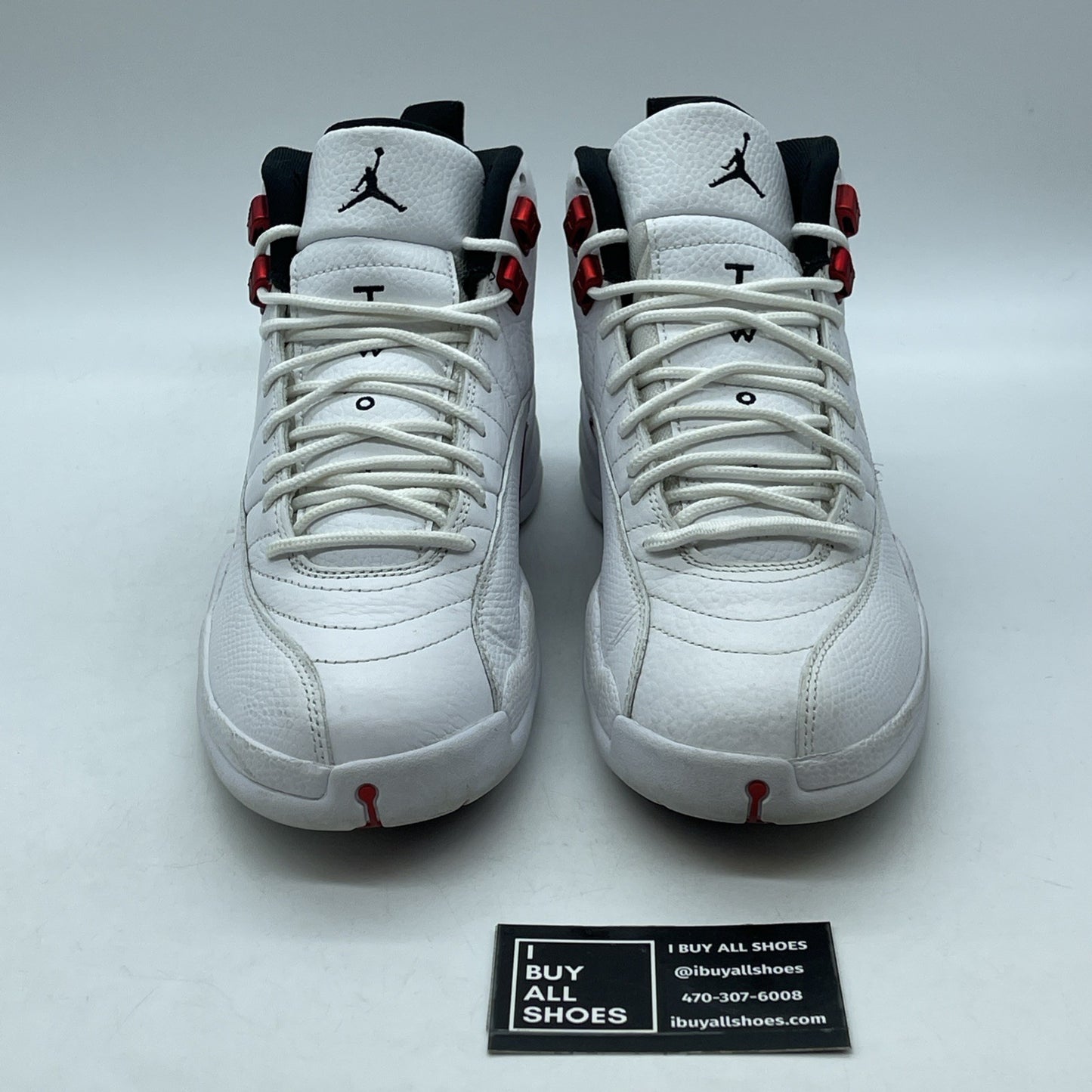 Size 8 - Air Jordan 12 Retro Twist White Red Leather (CT8013-106)