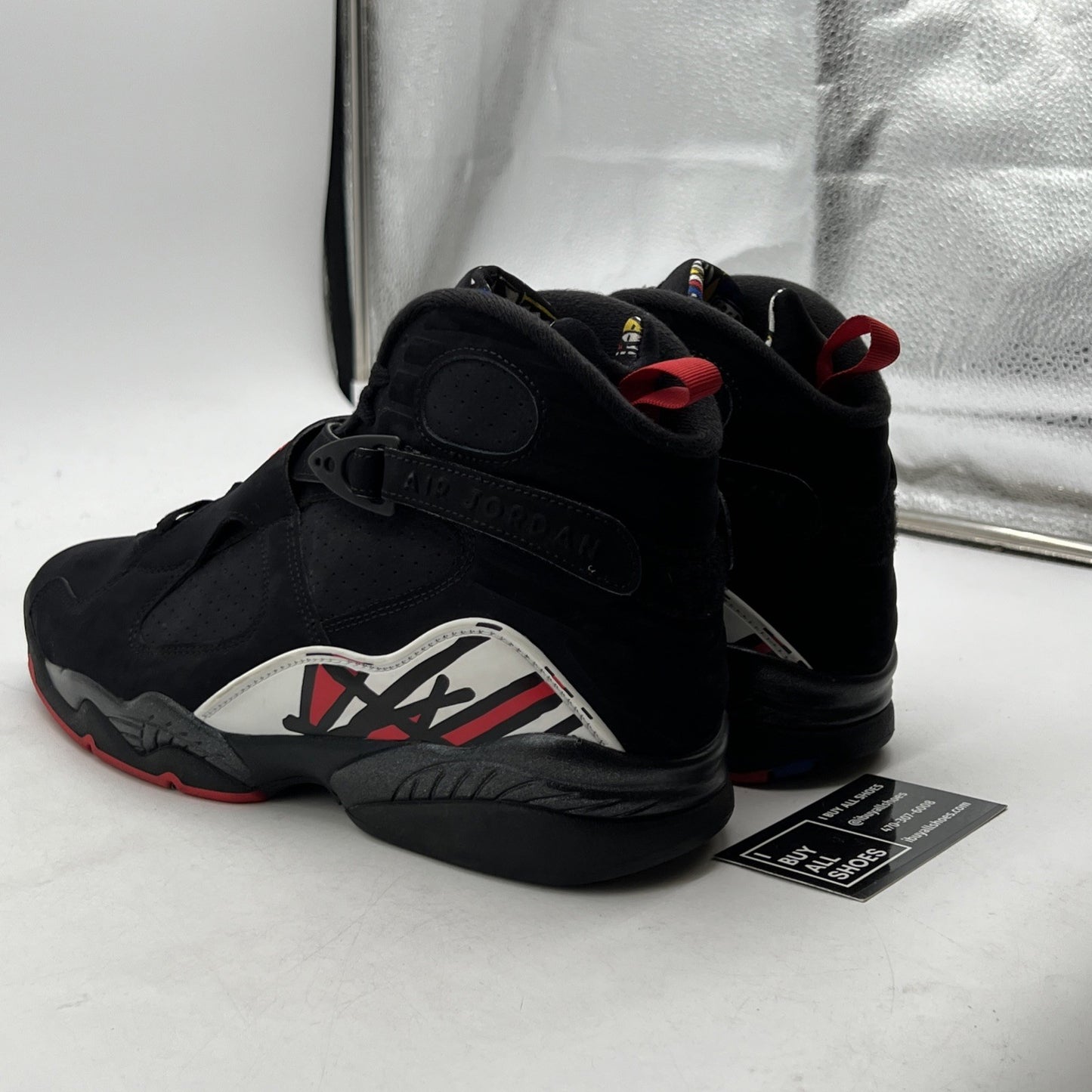 Size 10.5 - Air Jordan 8 Retro Mid Playoff (305381-062)