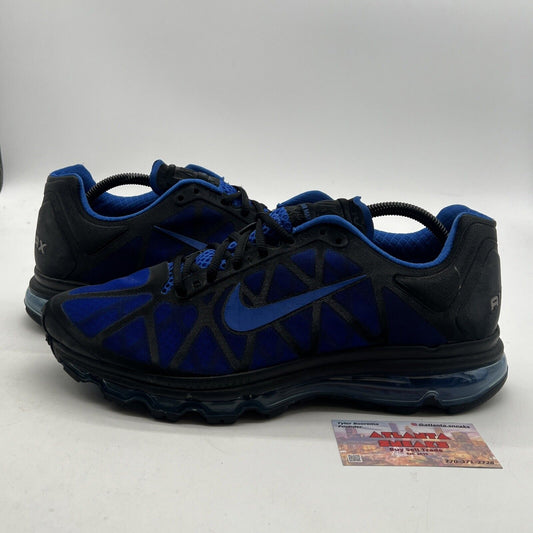 Size 11 - Nike Air Max+ (429889-042) 2011 Blue Black Silver Air Max