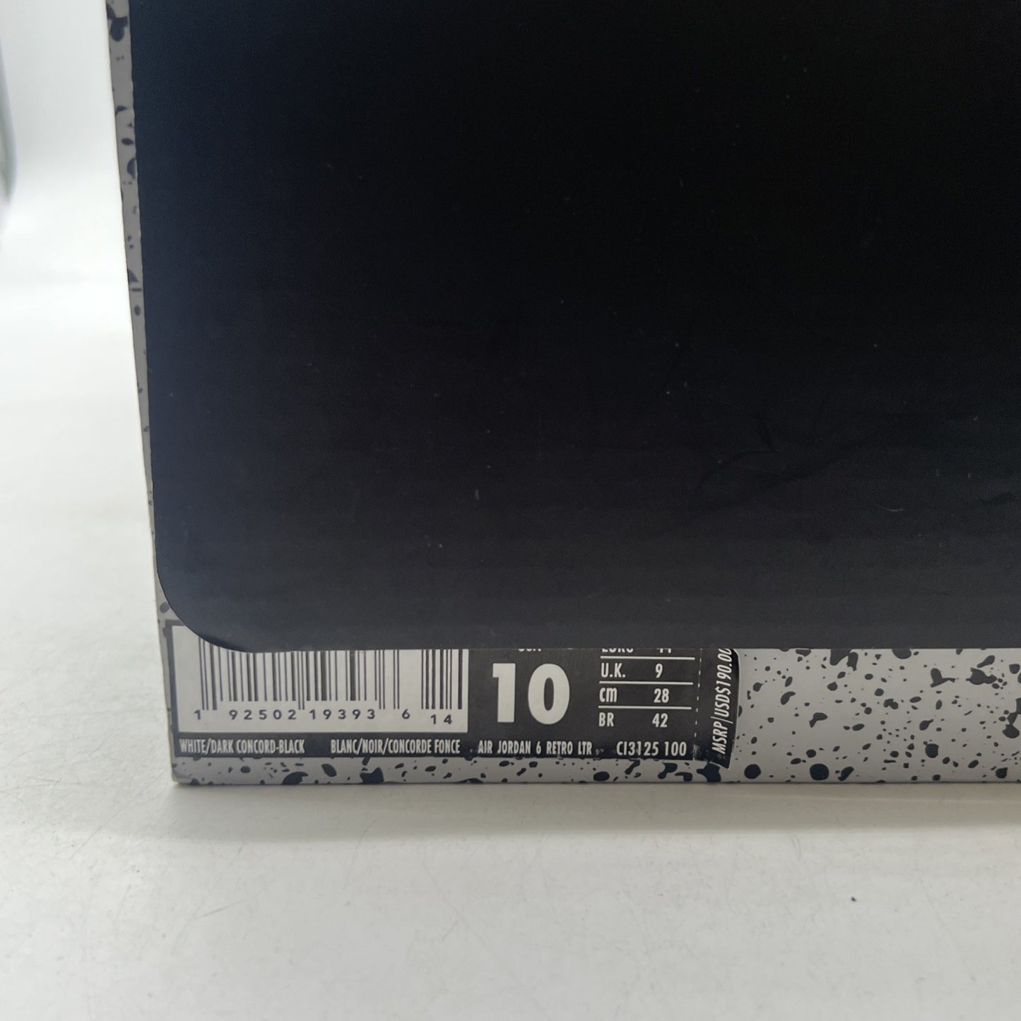 Size 10 - Air Jordan 6 Retro LTR Flint (CI3125-100)