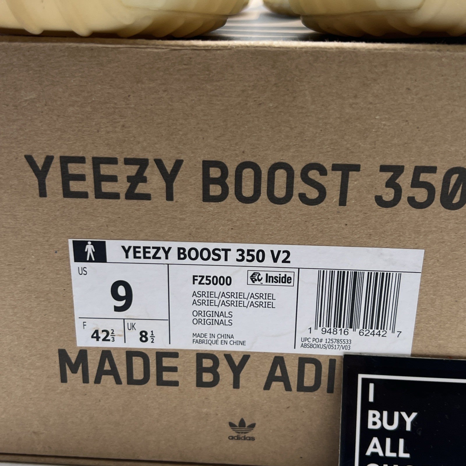 Size 9 - adidas Yeezy Boost 350 V2 Low Carbon (FZ5000)
