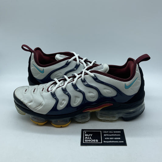 Size 11 - Nike Air VaporMax Plus Platinum Midnight Navy Suede (DJ2737-001)