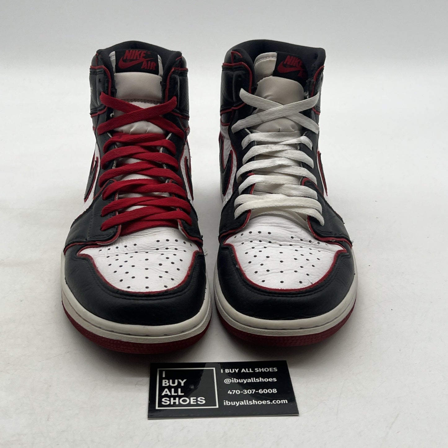 Size 10.5 - Air Jordan 1 Retro High OG Bloodline 2019 (555088-160)