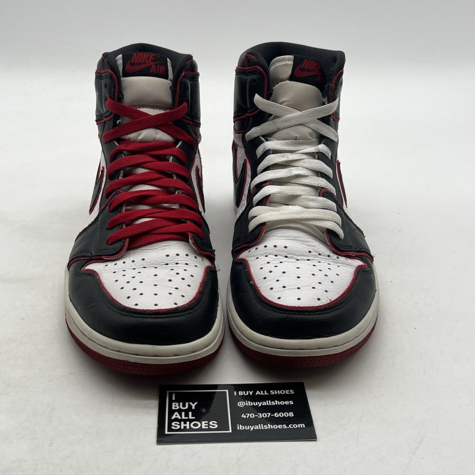 Size 10.5 - Air Jordan 1 Retro High OG Bloodline 2019 (555088-160)
