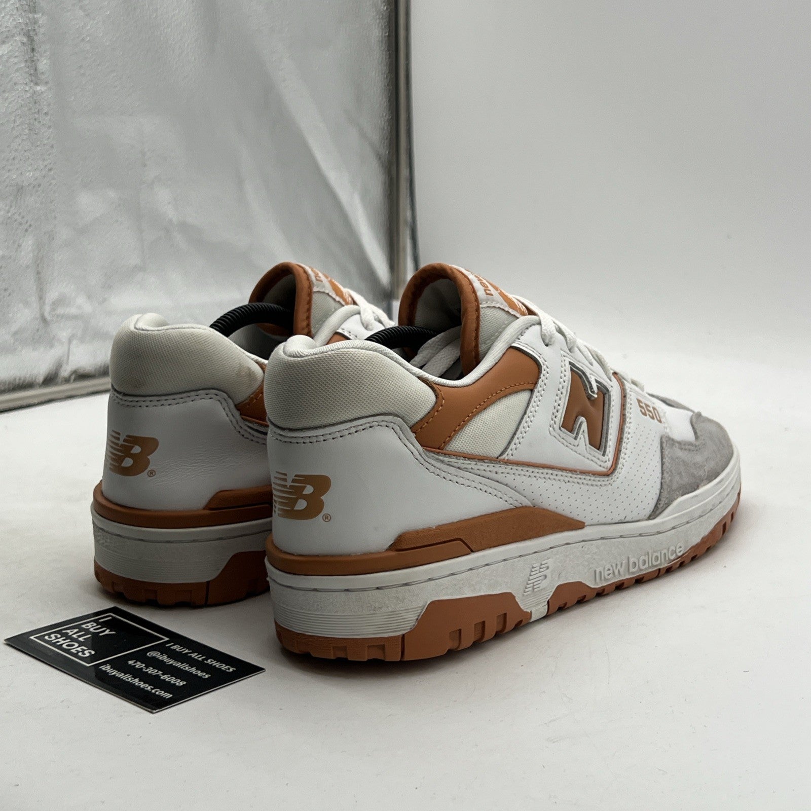 Size 12 - New Balance 550 Burnt Orange (BB550LSC)