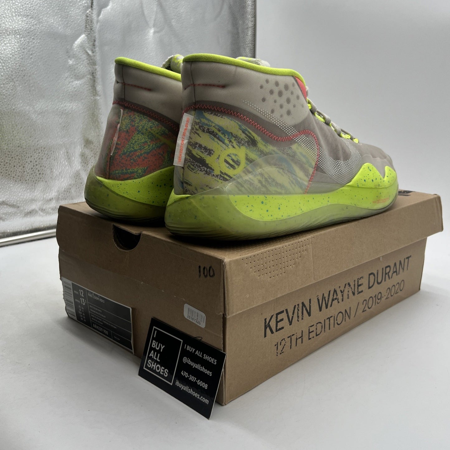 Size 12 - Nike Zoom KD 12 90's Kid (AR4229-900)