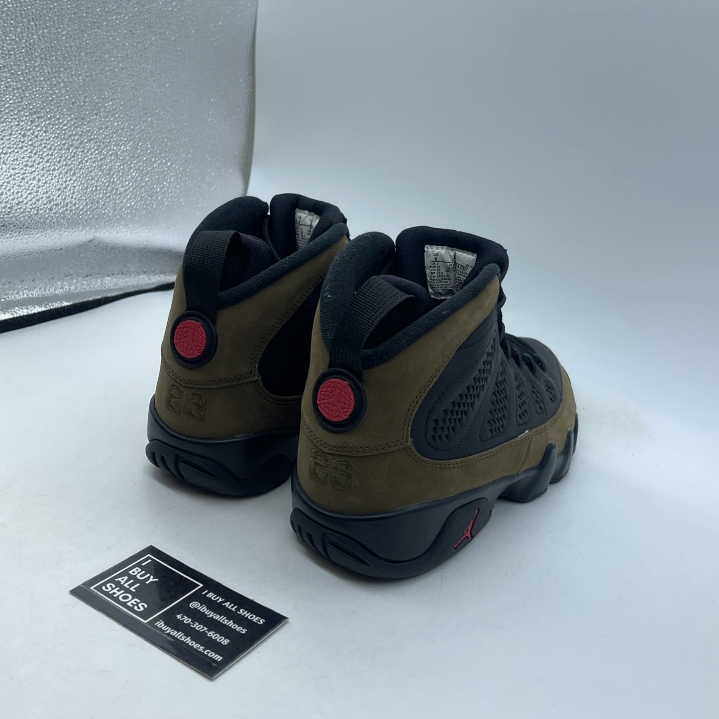 Size 9 - Air Jordan 9 Retro 2024 Olive (HV4794-030)