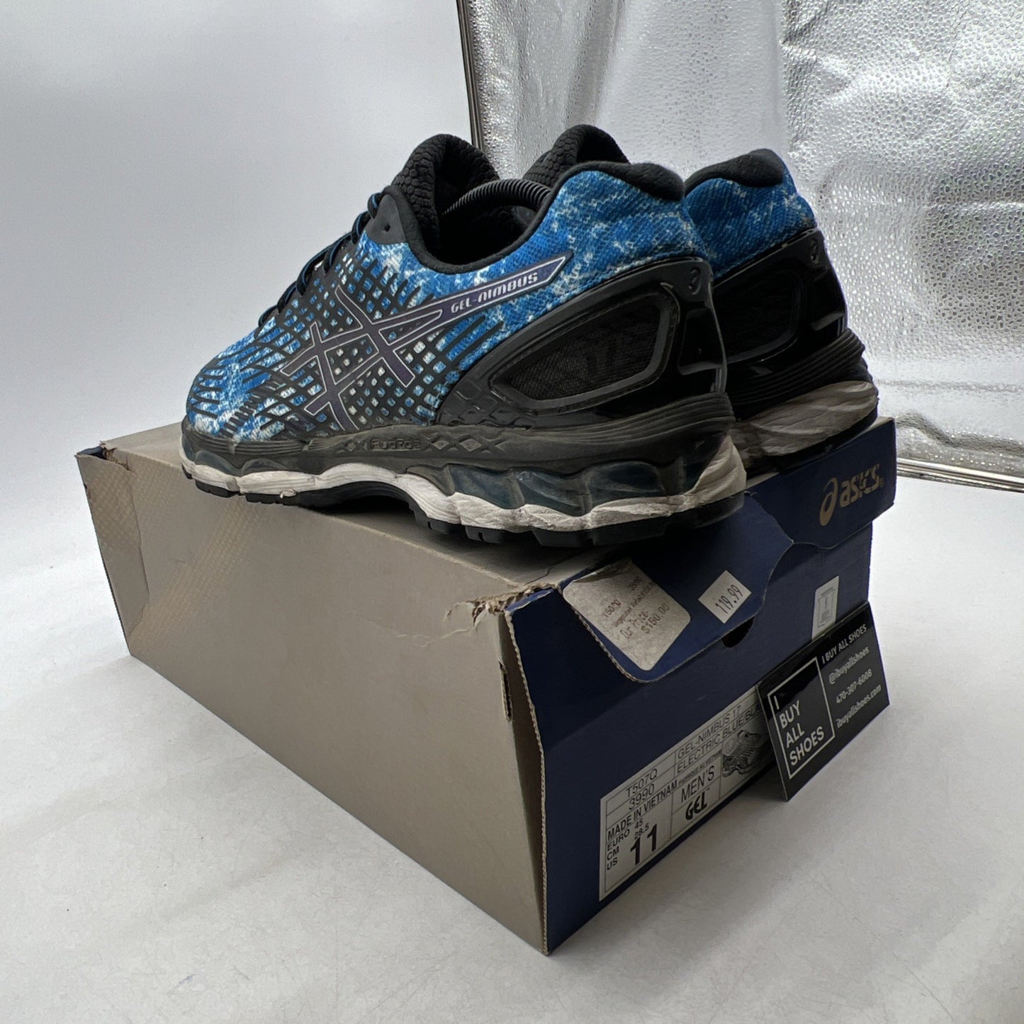 Size 11 - ASICS Gel Nimbus Mens Shoes (T507Q-3990)