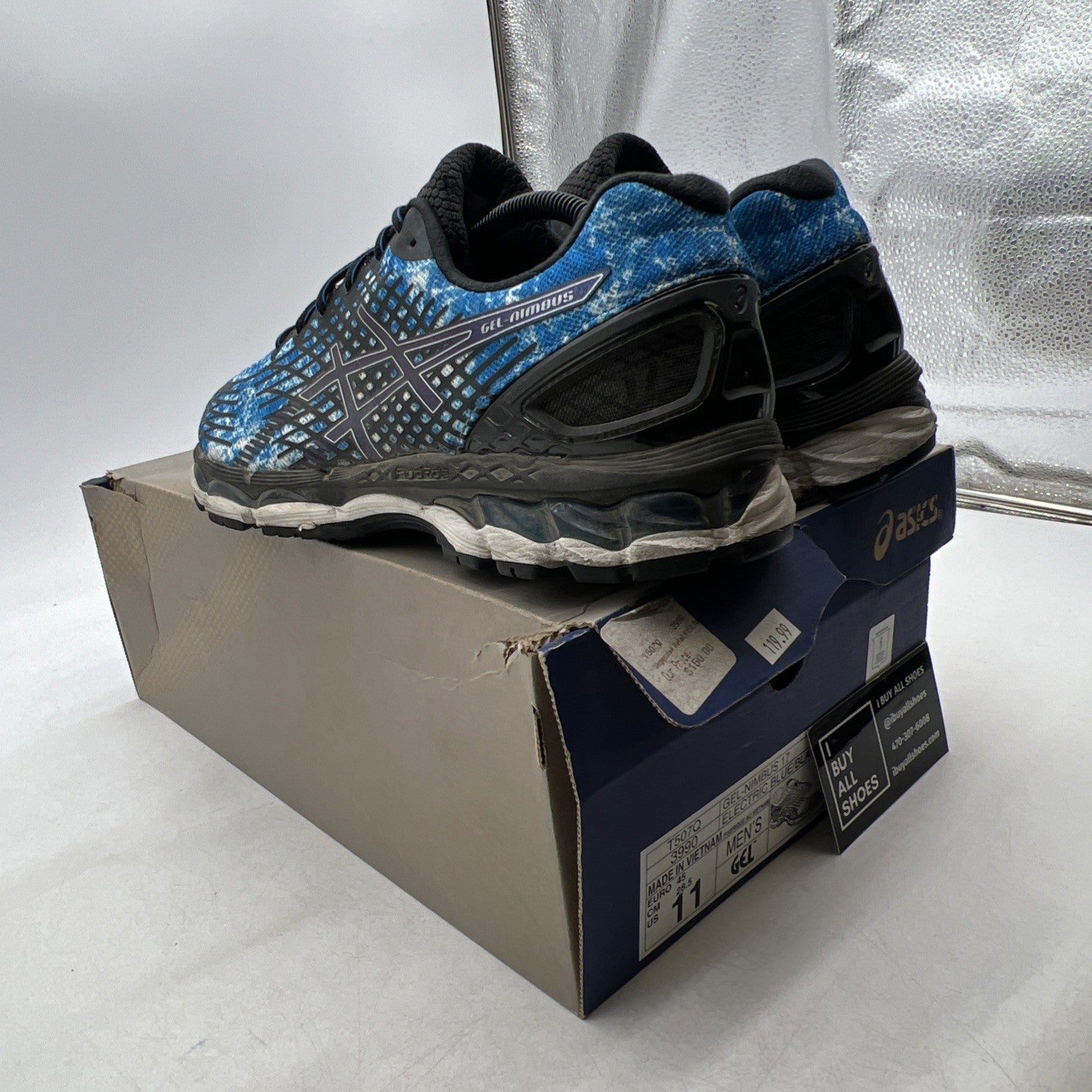 Size 11 - ASICS Gel Nimbus Mens Shoes (T507Q-3990)