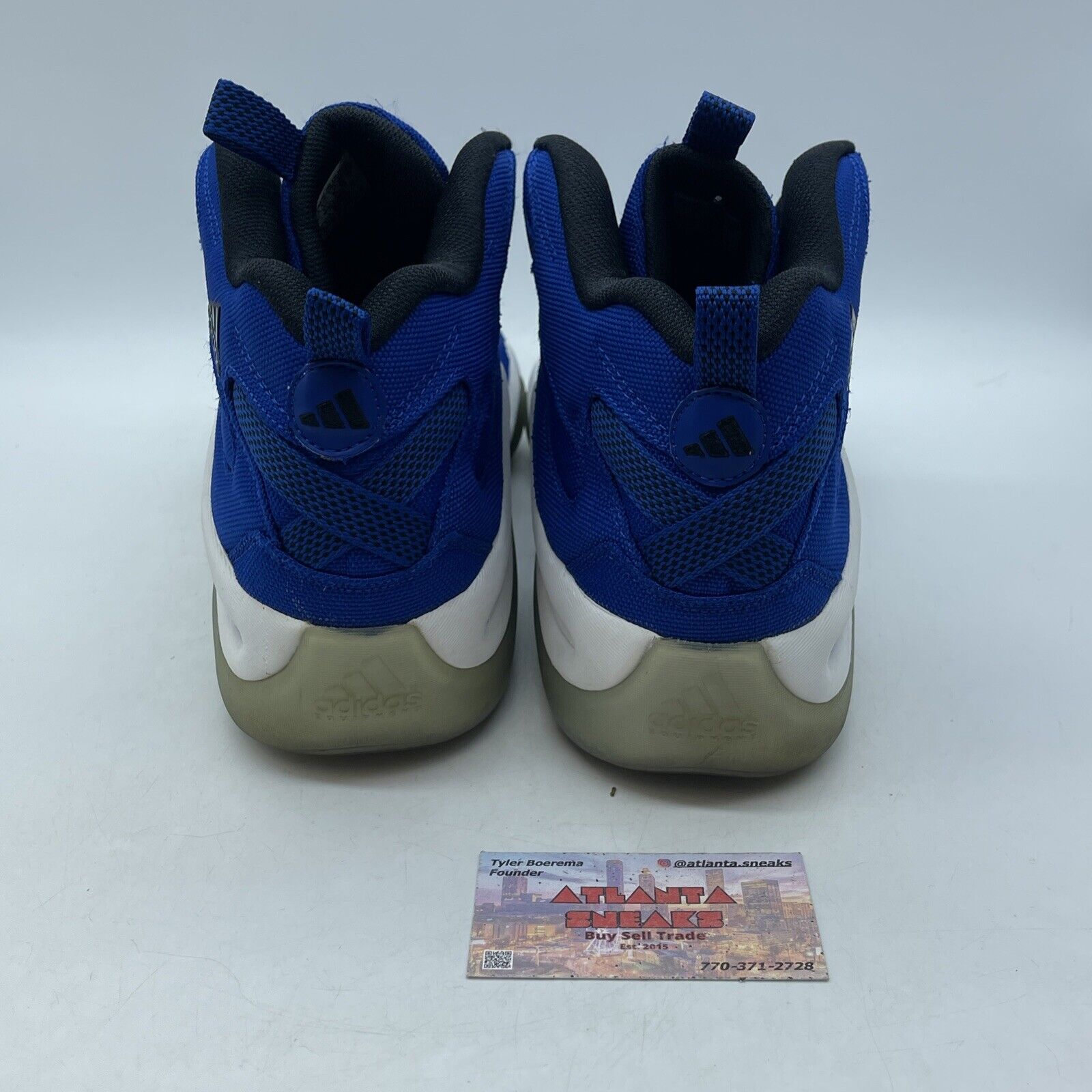 Size 13 - adidas Crazy 8 Blue White Suede Leather (S84004)