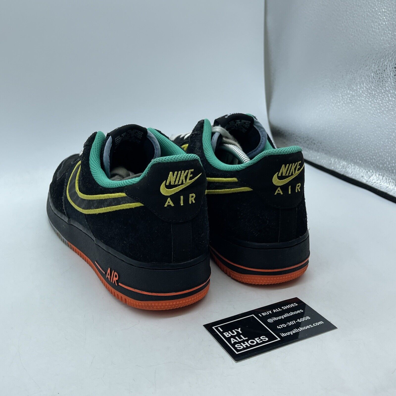 Size 12 - Nike Air Force 1 '07 LV8 Peace and Unity Black Suede (DM9051-001)