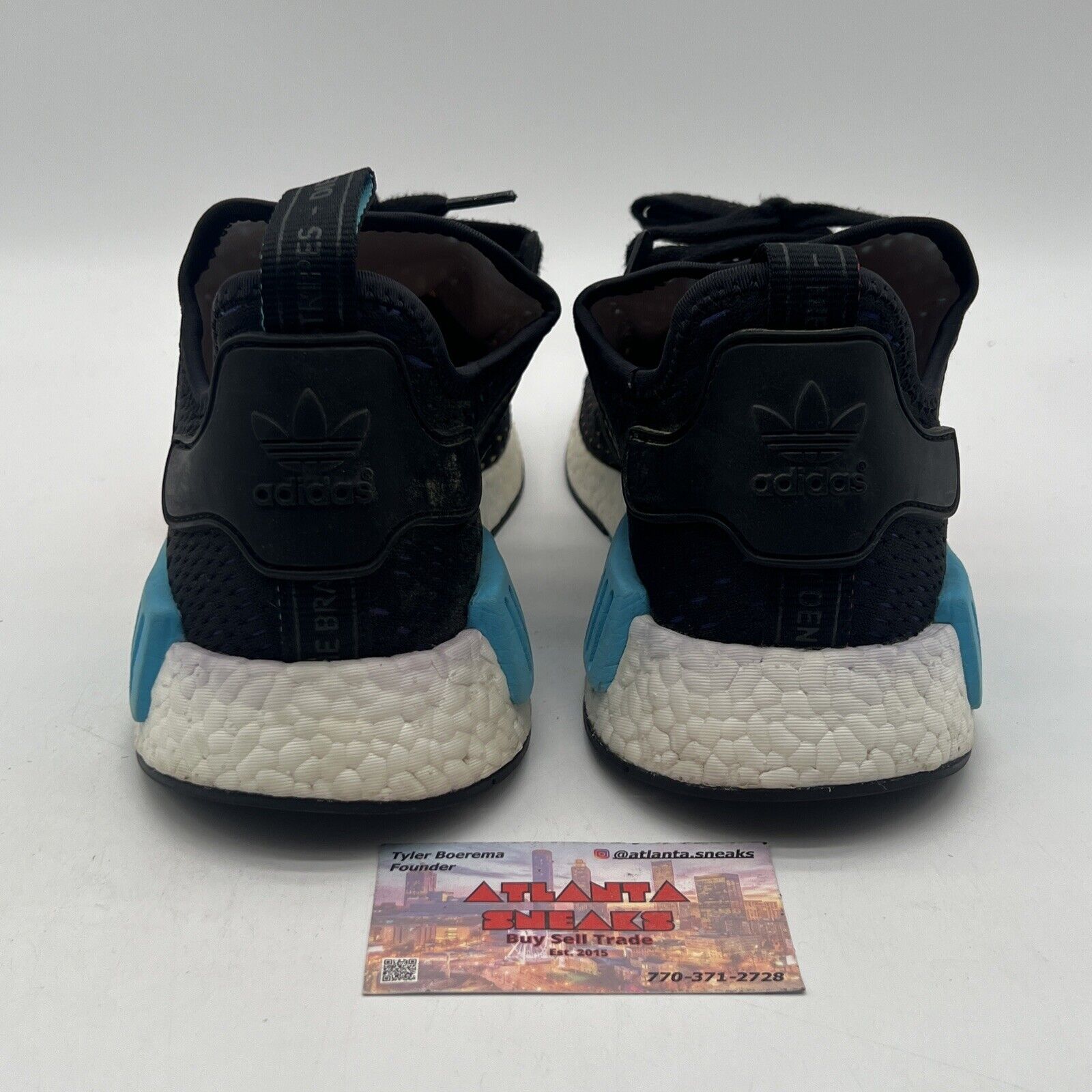 Size 12 - adidas NMD_R1 Rainbow Red Blue White Black (BB4296)