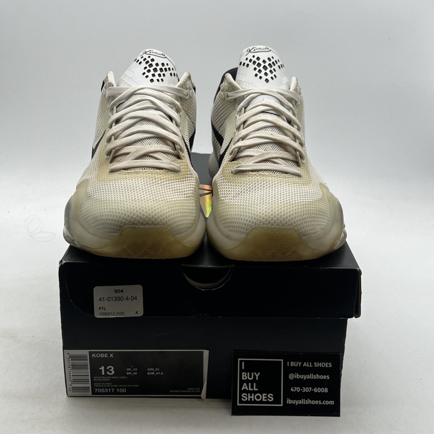 Size 13 - Nike Kobe 10 Fundamentals (705317-100)