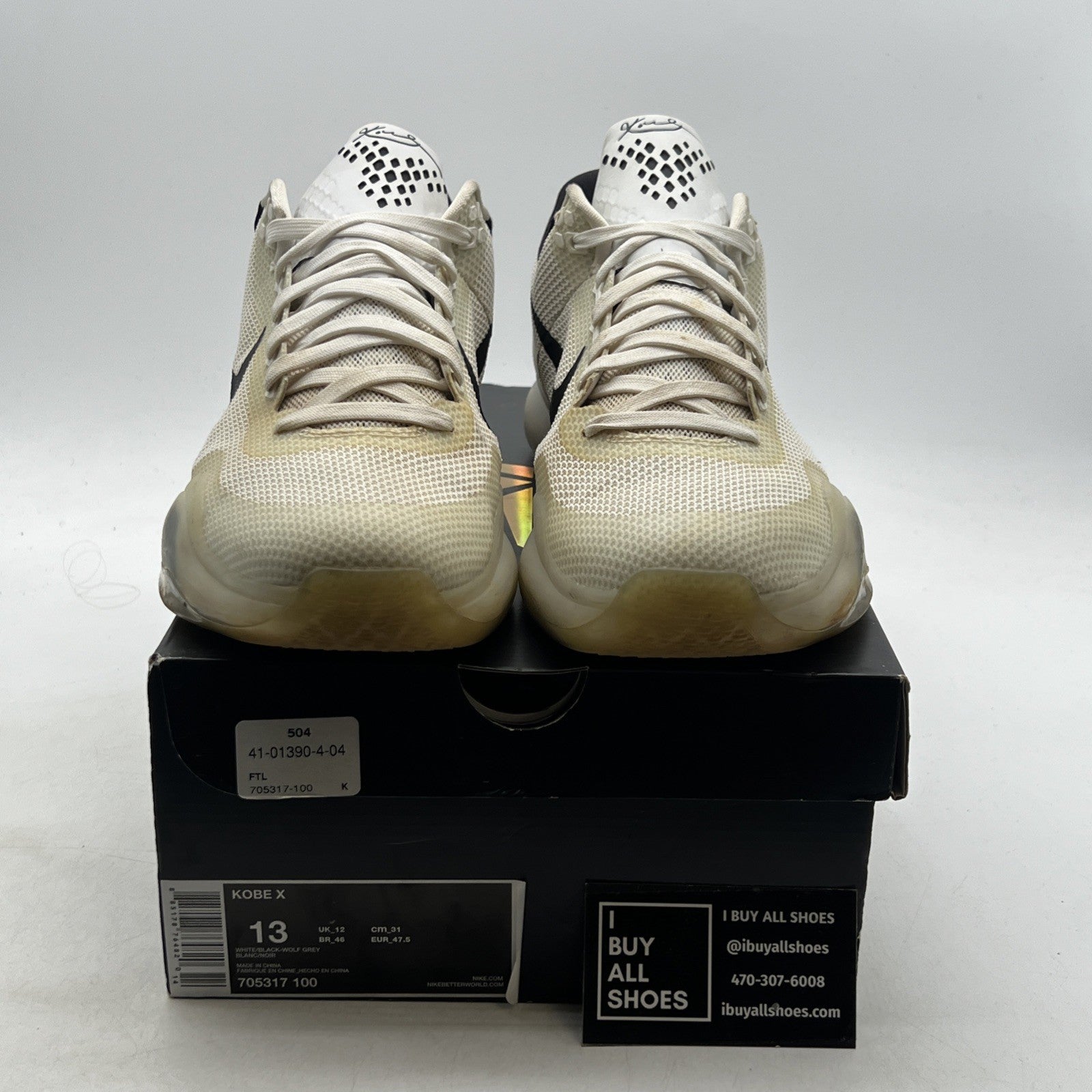 Size 13 - Nike Kobe 10 Fundamentals (705317-100)