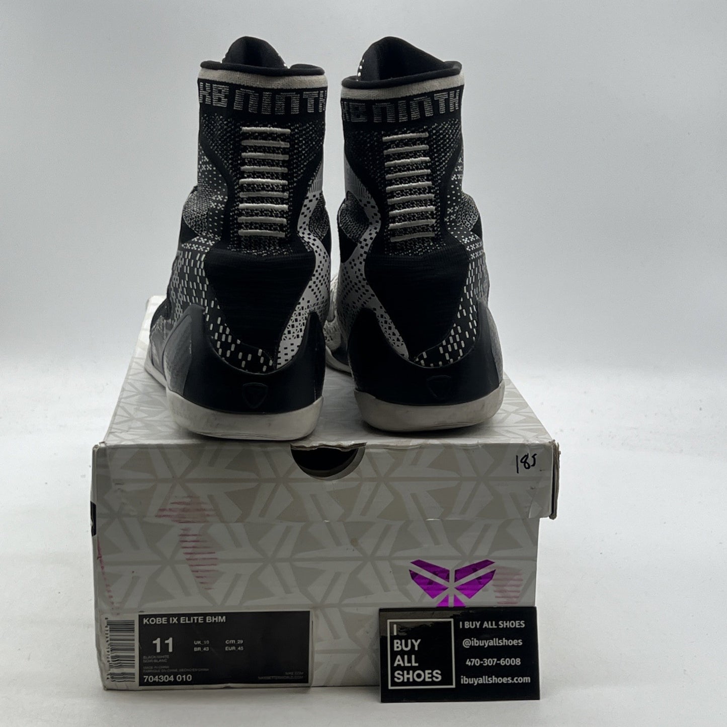 Size 11 - Nike Kobe 9 Elite Black History Month (704304-010)