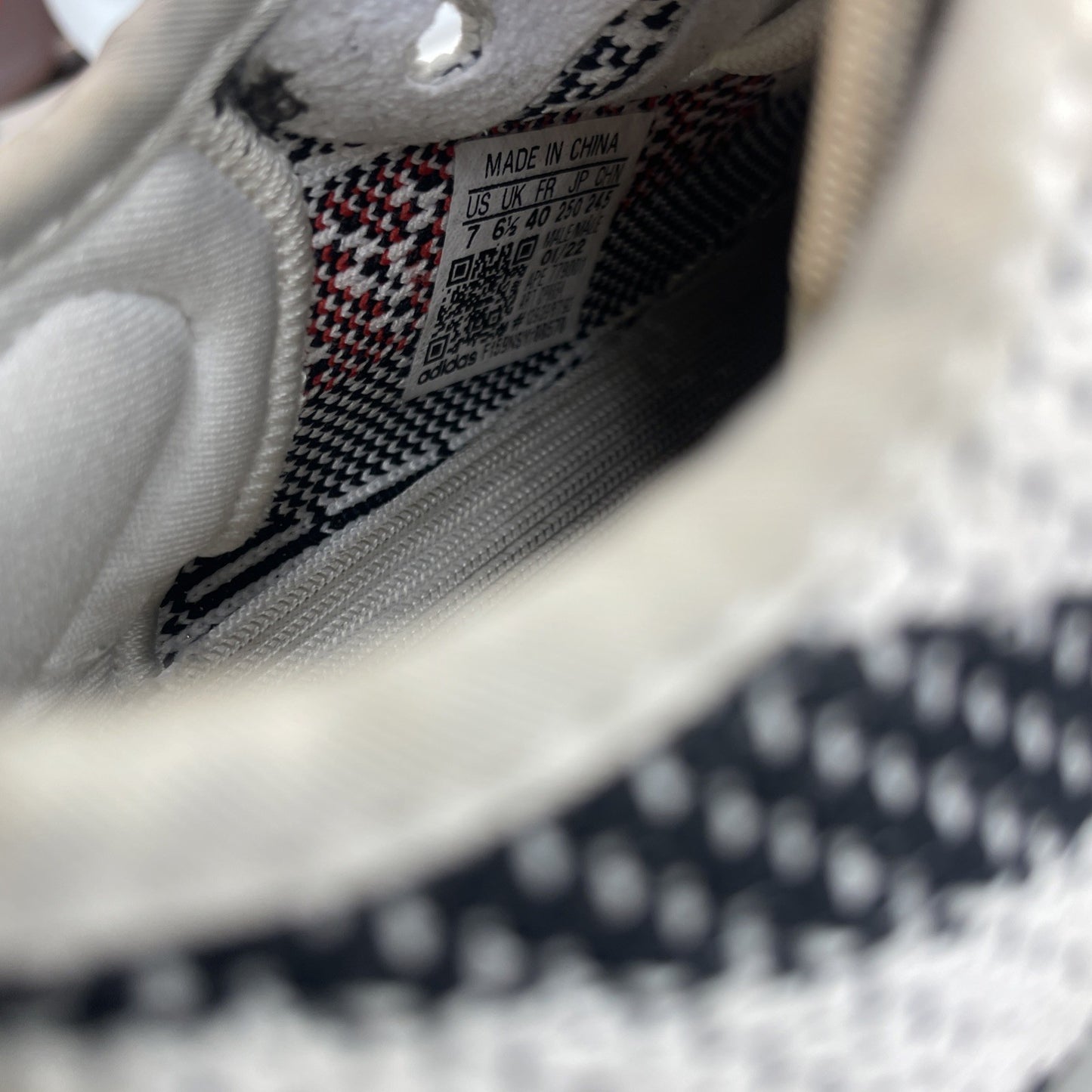 Size 7 - adidas Yeezy Boost 350 V2 Low Zebra Black White Suede (CP9654)