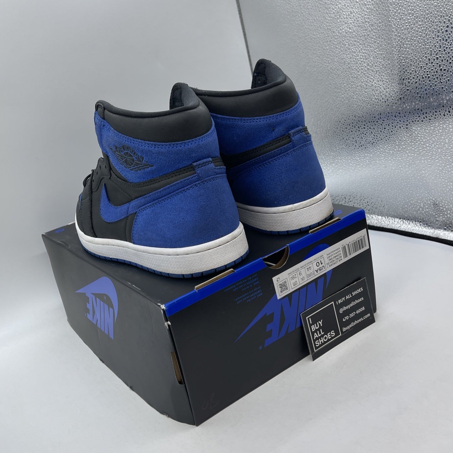 Size 10 - Air Jordan 1 Retro OG High Royal Reimagined Suede (DZ5485-042)