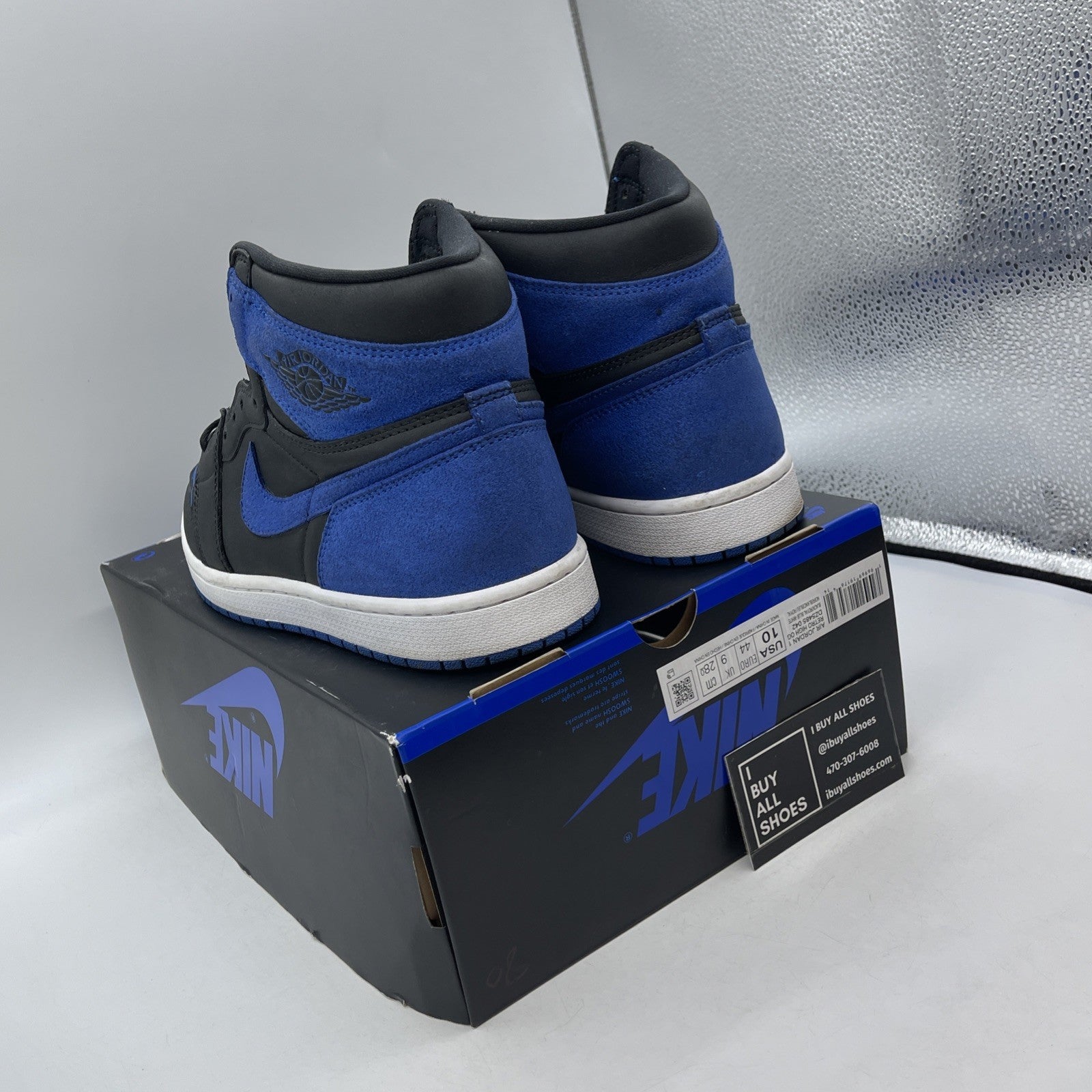Size 10 - Air Jordan 1 Retro OG High Royal Reimagined Suede (DZ5485-042)