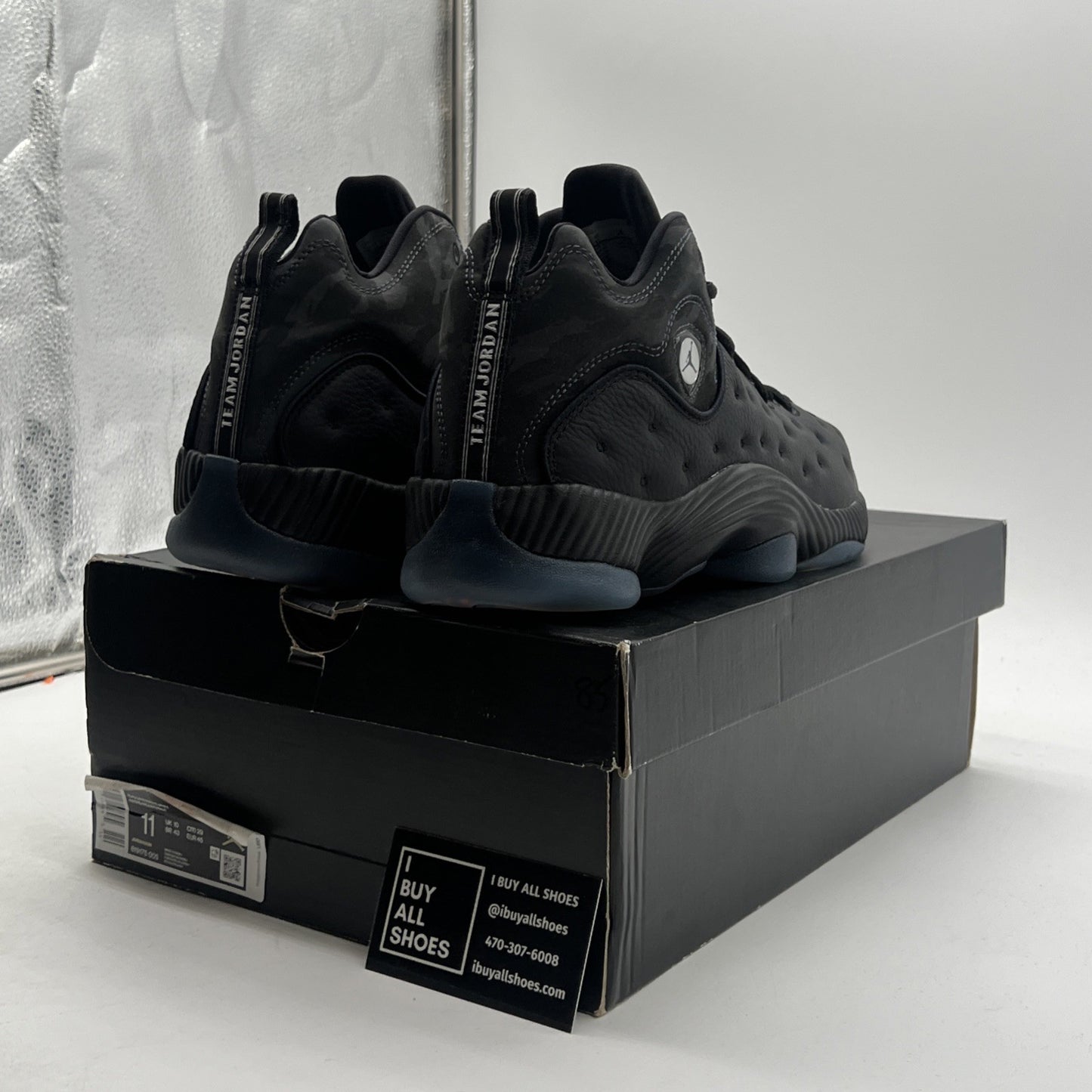 Size 11 - Jordan Jumpman Team 2 Black Camo (819175-005)
