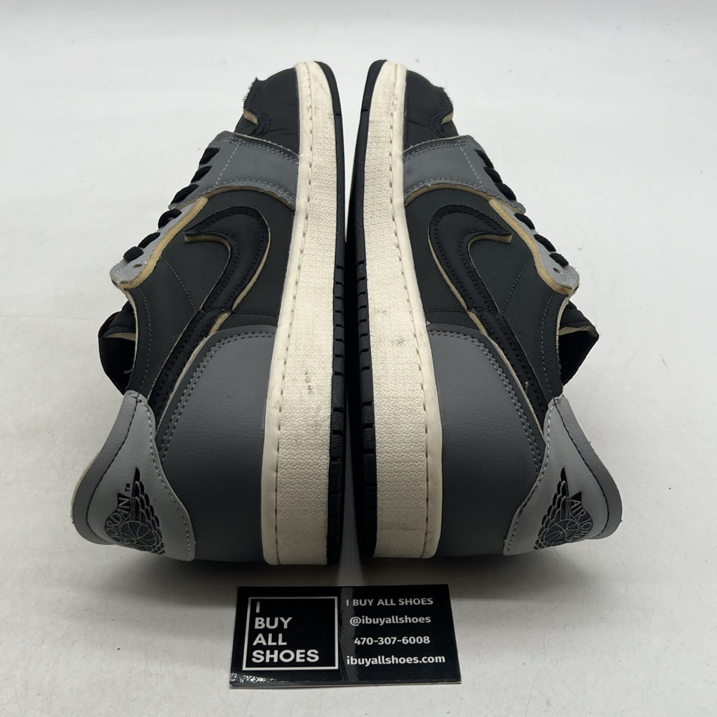 Size 13 - Air Jordan 1 Retro Low OG EX Dark Smoke Gray 2022 (DV0982-006)
