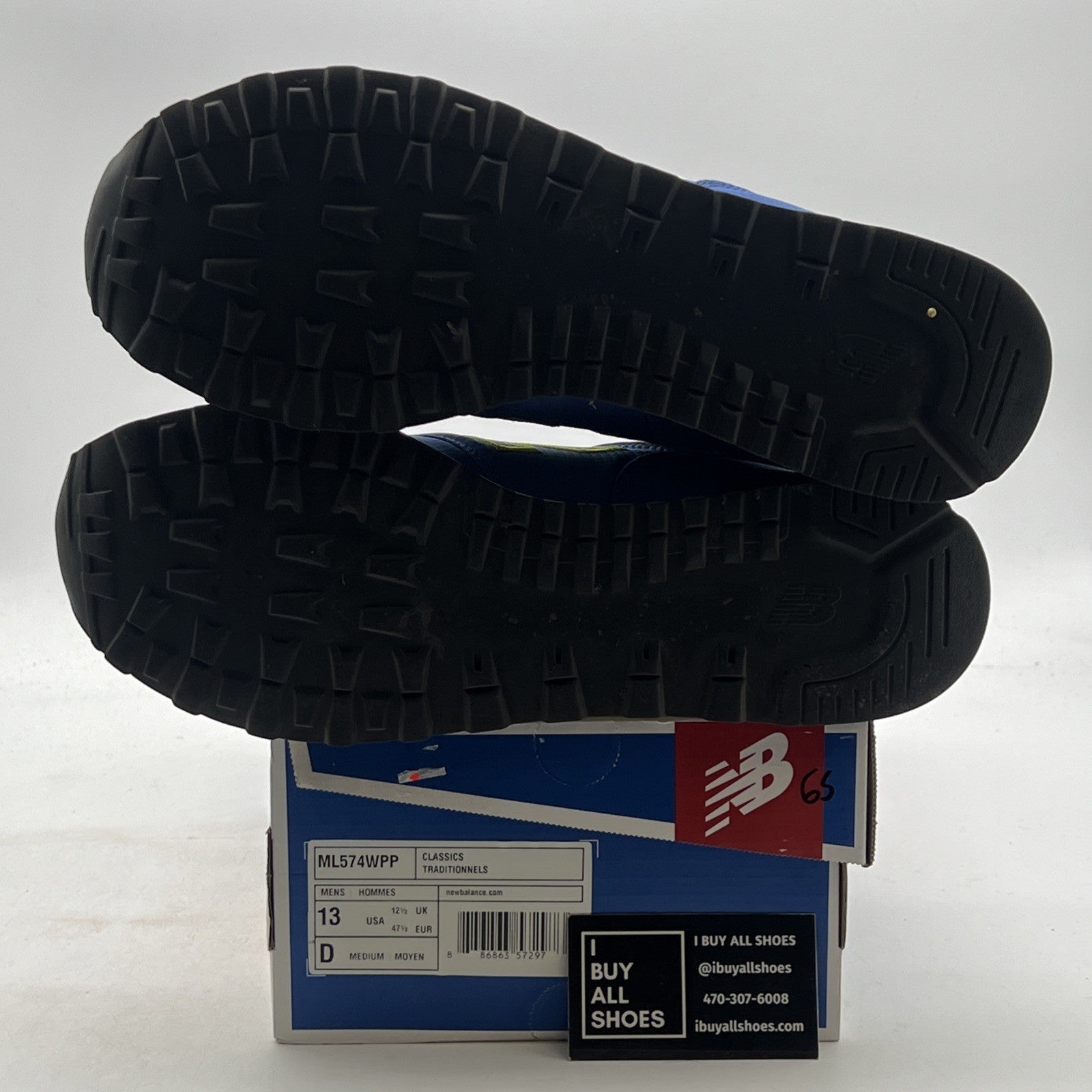 Size 13 - New Balance Blue (ML574WPP)