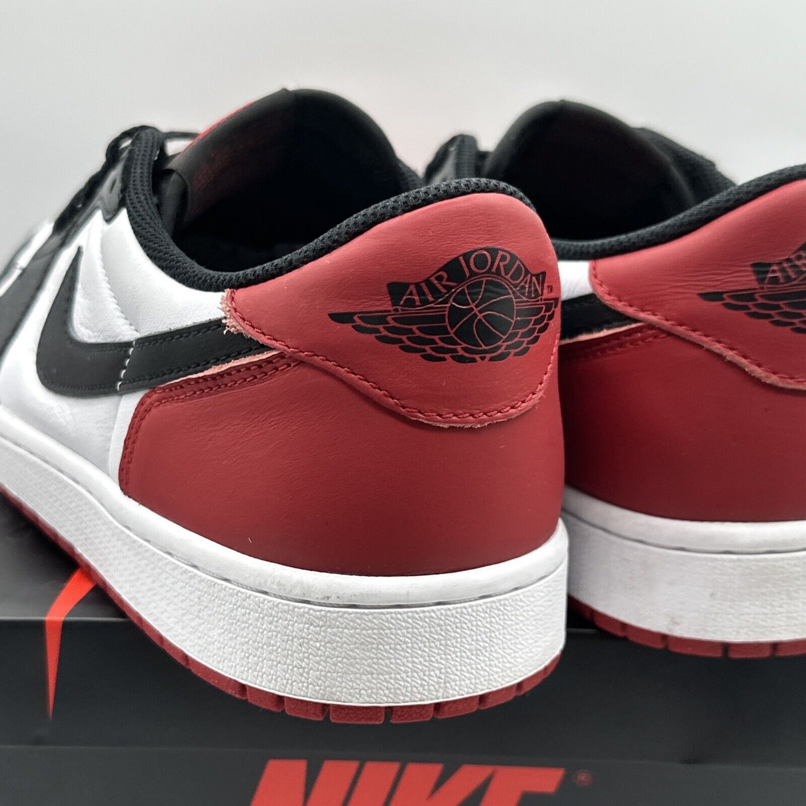 Nike Air Jordan 1 Low OG Black Toe 2023 Men’s 12 Shoes CZ0790-106