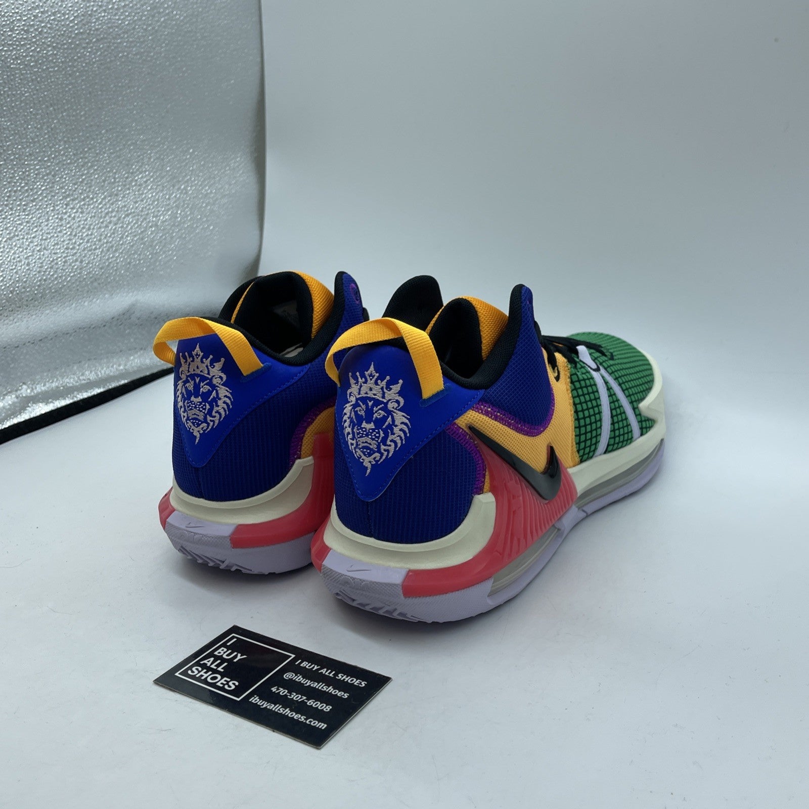 Size 11.5 - Nike LeBron Witness 7 Multi-Color Suede (DM1123-501)